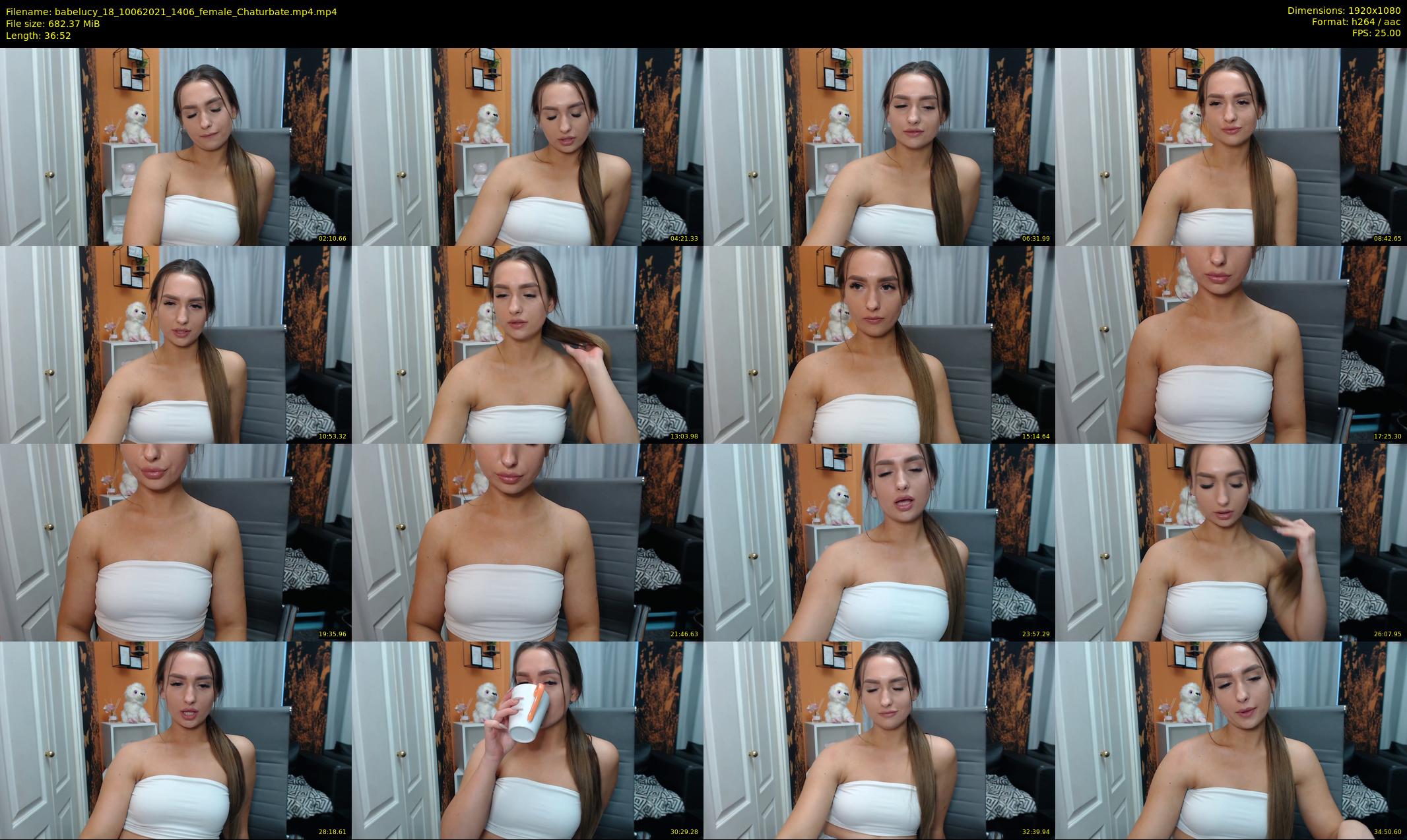 babelucy_18 — 37 minute Chaturbate female cam show recording, 1080p, Jun 10, 2021