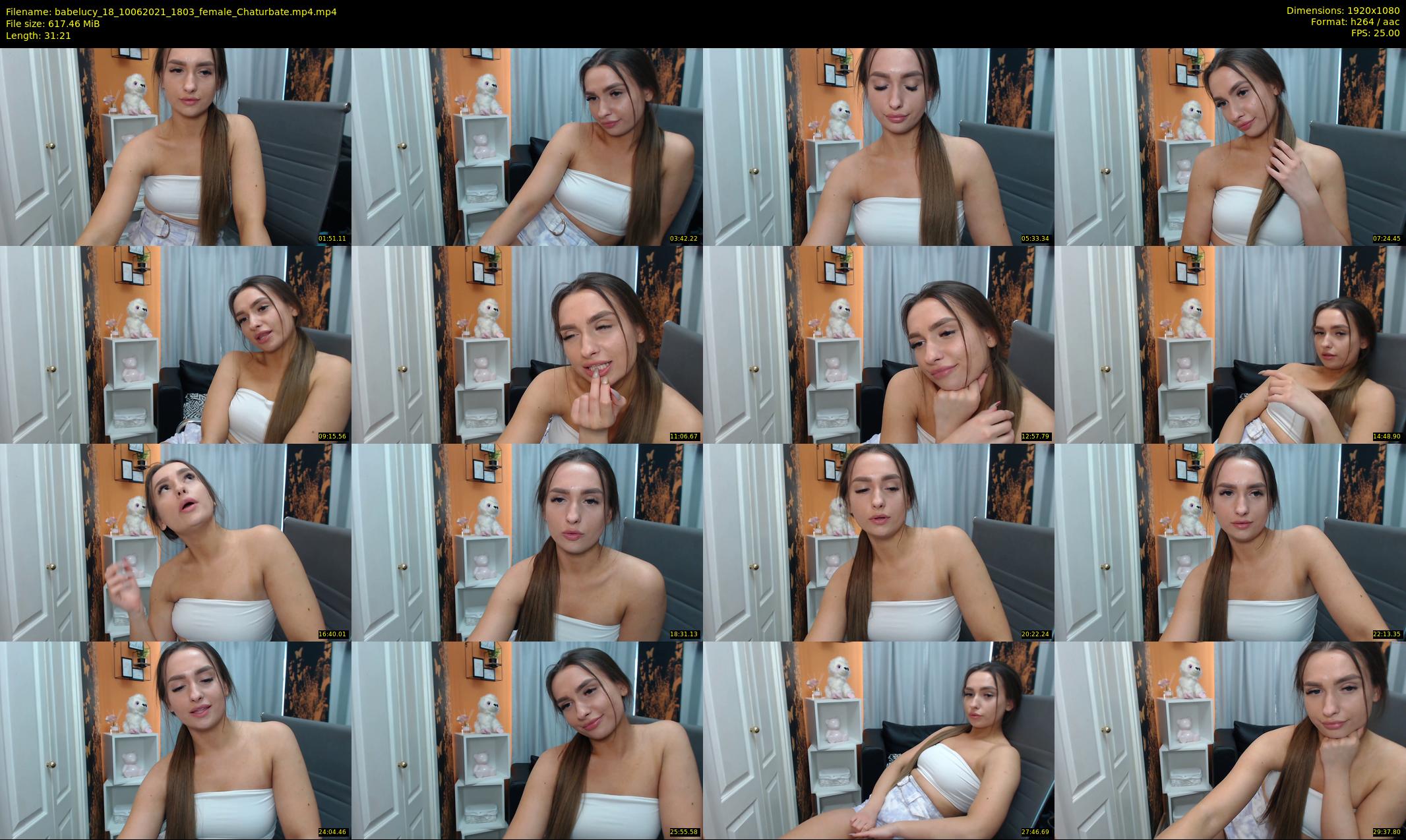 babelucy_18 — 32 minute Chaturbate female cam show recording, 1080p, Jun 10, 2021