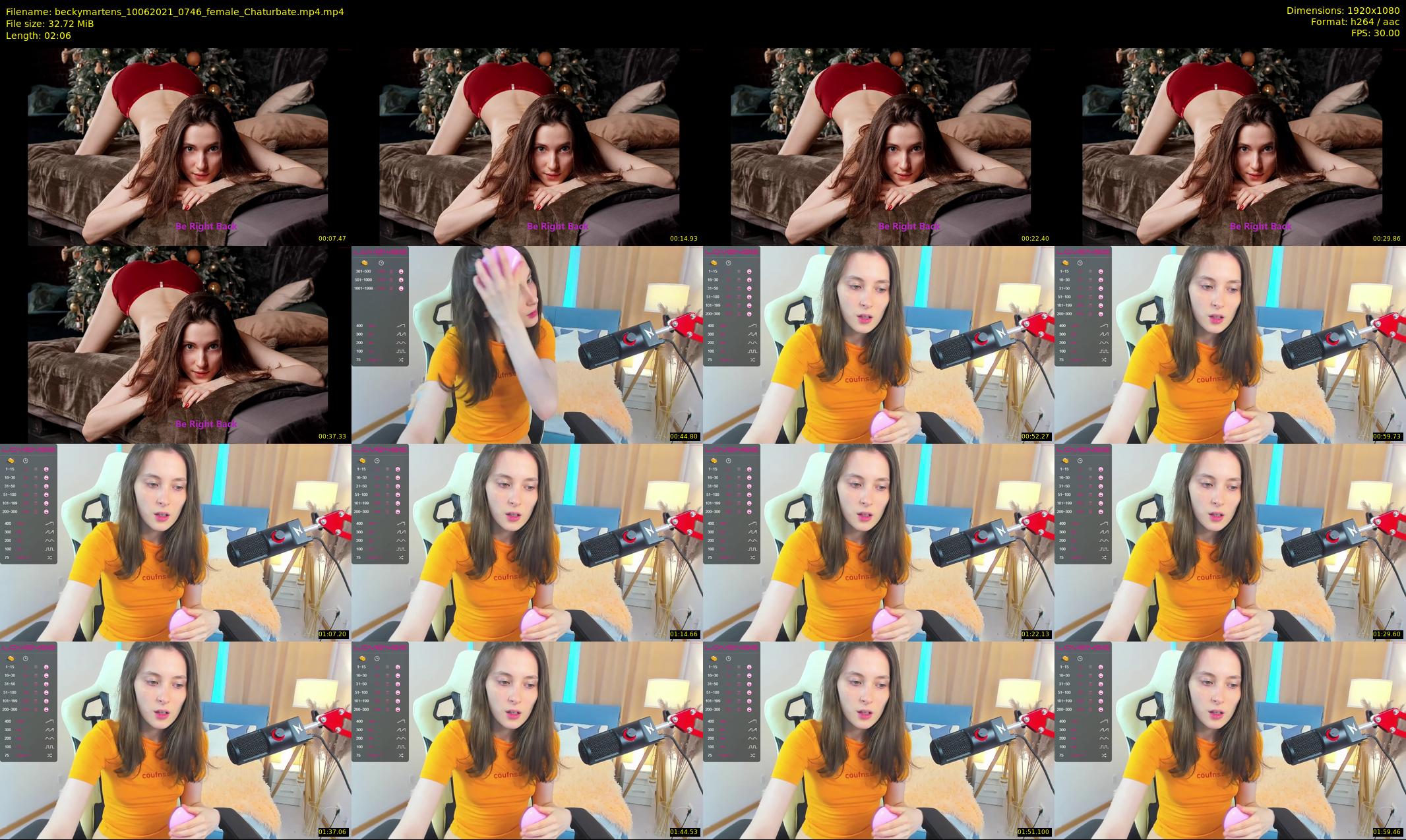 beckymartens — 3 minute Chaturbate female cam show recording, 1080p, Jun 10, 2021