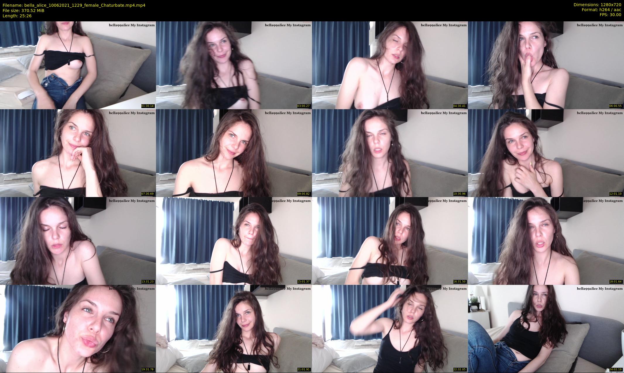 bella_alice — 26 minute Chaturbate female cam show recording, 720p, Jun 10, 2021
