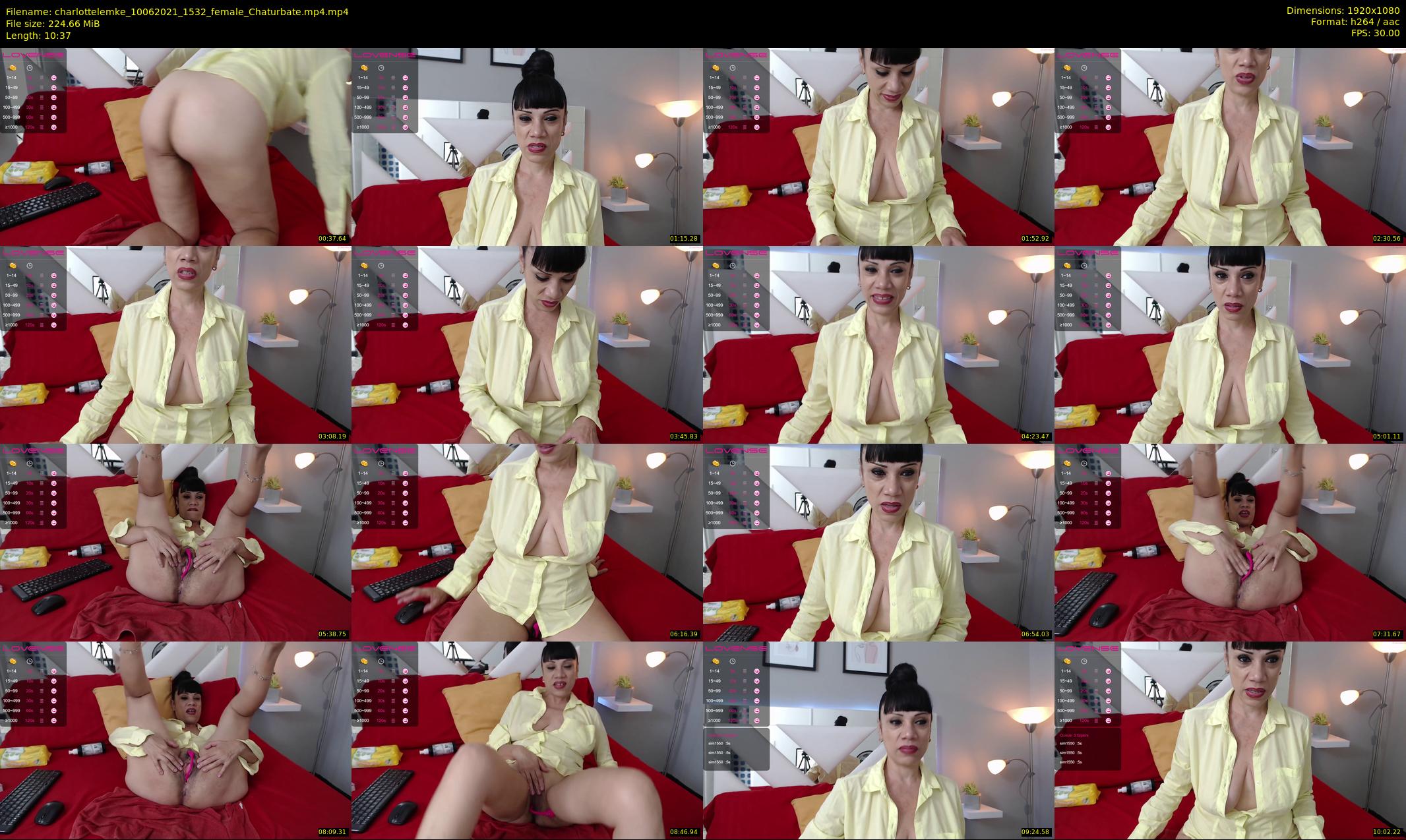charlottelemke — 11 minute Chaturbate female cam show recording, 1080p, Jun 10, 2021