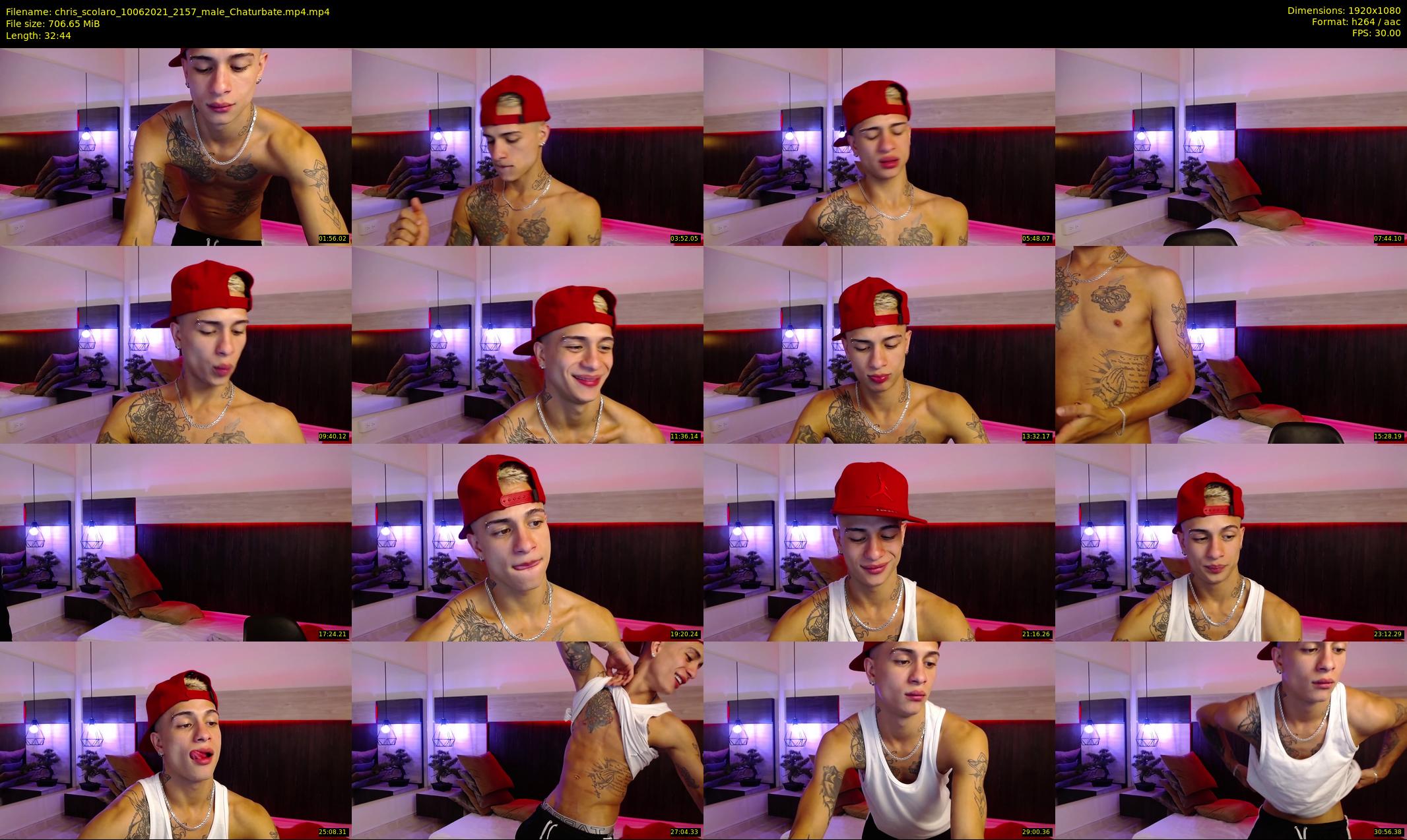 chris_scolaro — 33 minute Chaturbate male cam show recording, 1080p, Jun 10, 2021