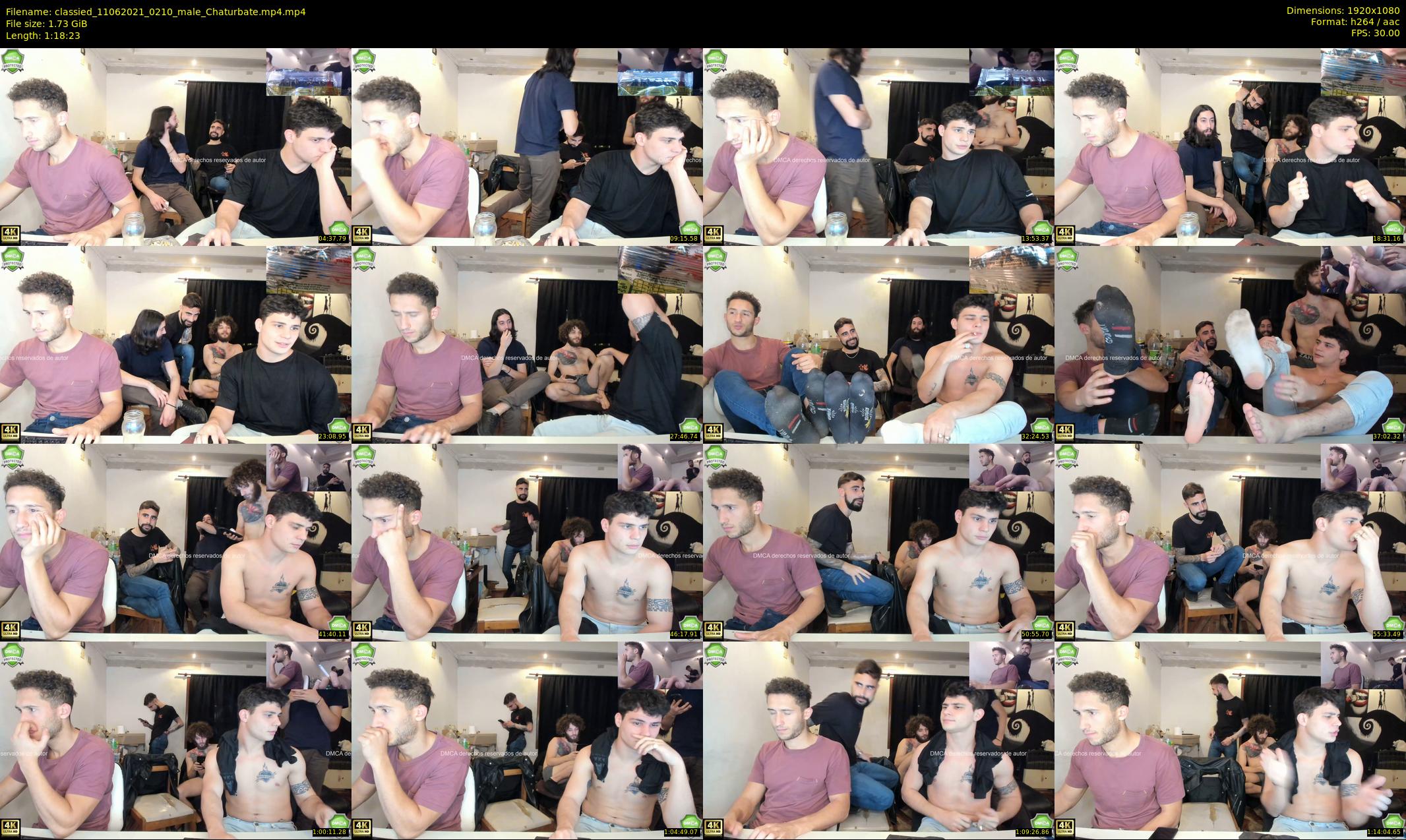 classied — 79 minute Chaturbate male cam show recording, 1080p, Jun 11, 2021
