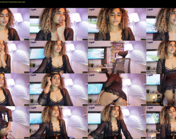 curlydoll1 — 19 minute Chaturbate female cam show recording, 720p, Jun 11, 2021