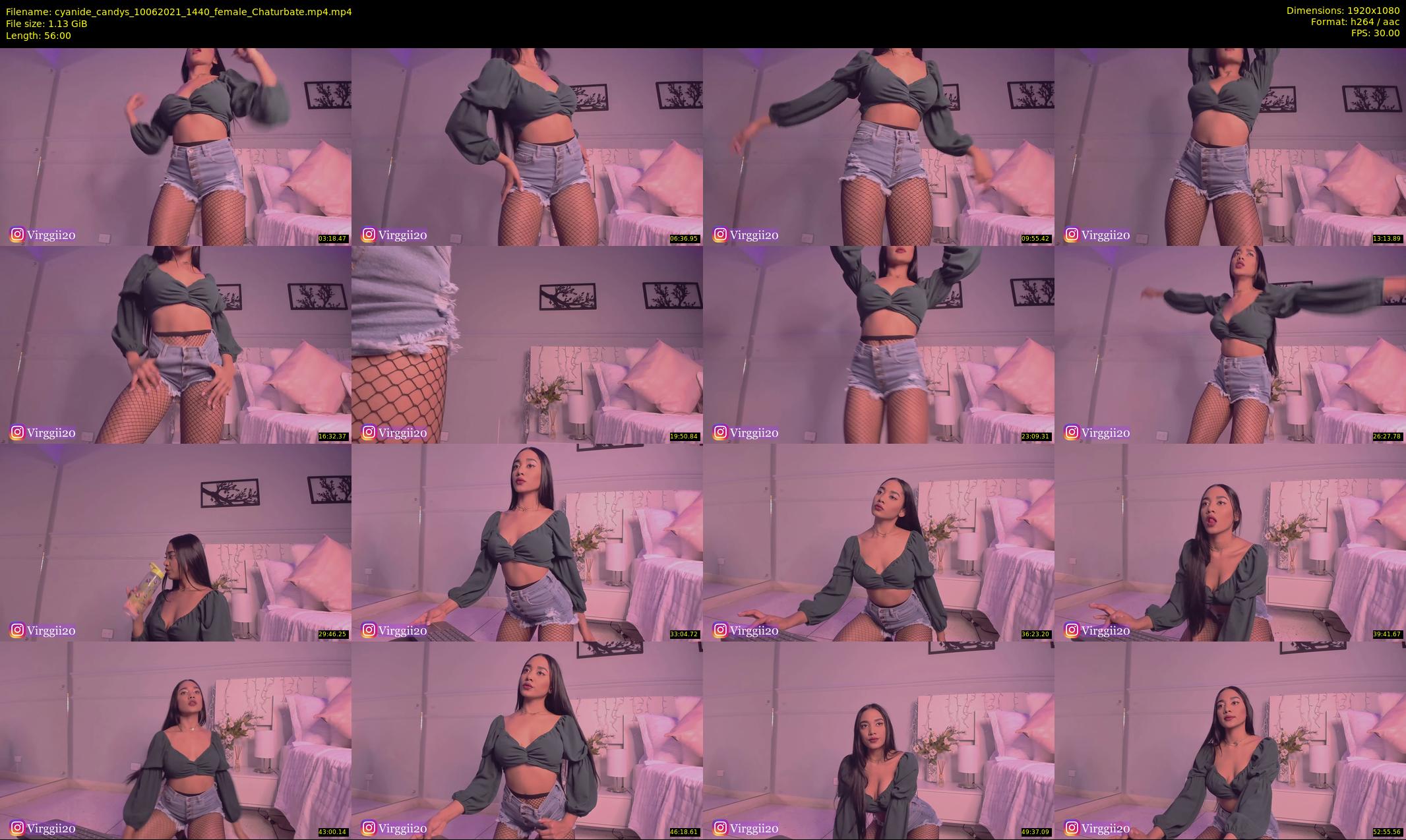 cyanide_candys — 56 minute Chaturbate female cam show recording, 1080p, Jun 10, 2021