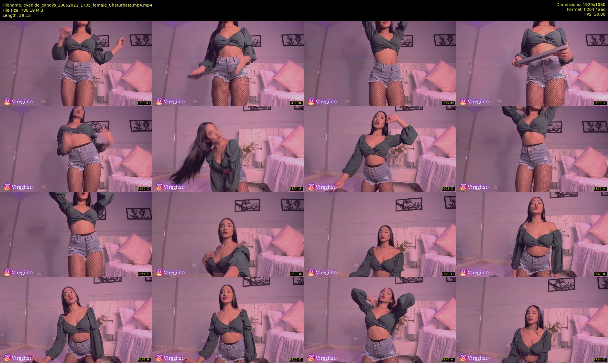 cyanide_candys — 40 minute Chaturbate female cam show recording, 1080p, Jun 10, 2021