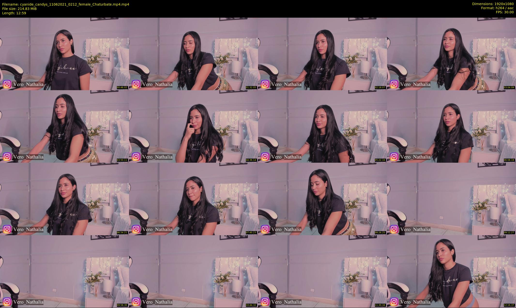 cyanide_candys — 13 minute Chaturbate female cam show recording, 1080p, Jun 11, 2021