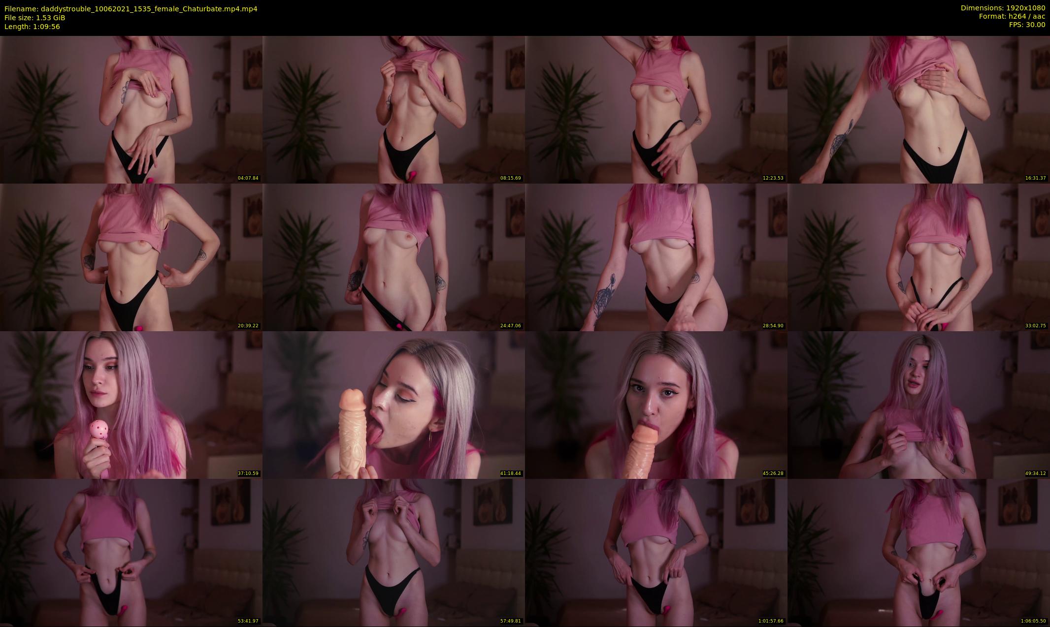 daddystrouble — 70 minute Chaturbate female cam show recording, 1080p, Jun 10, 2021
