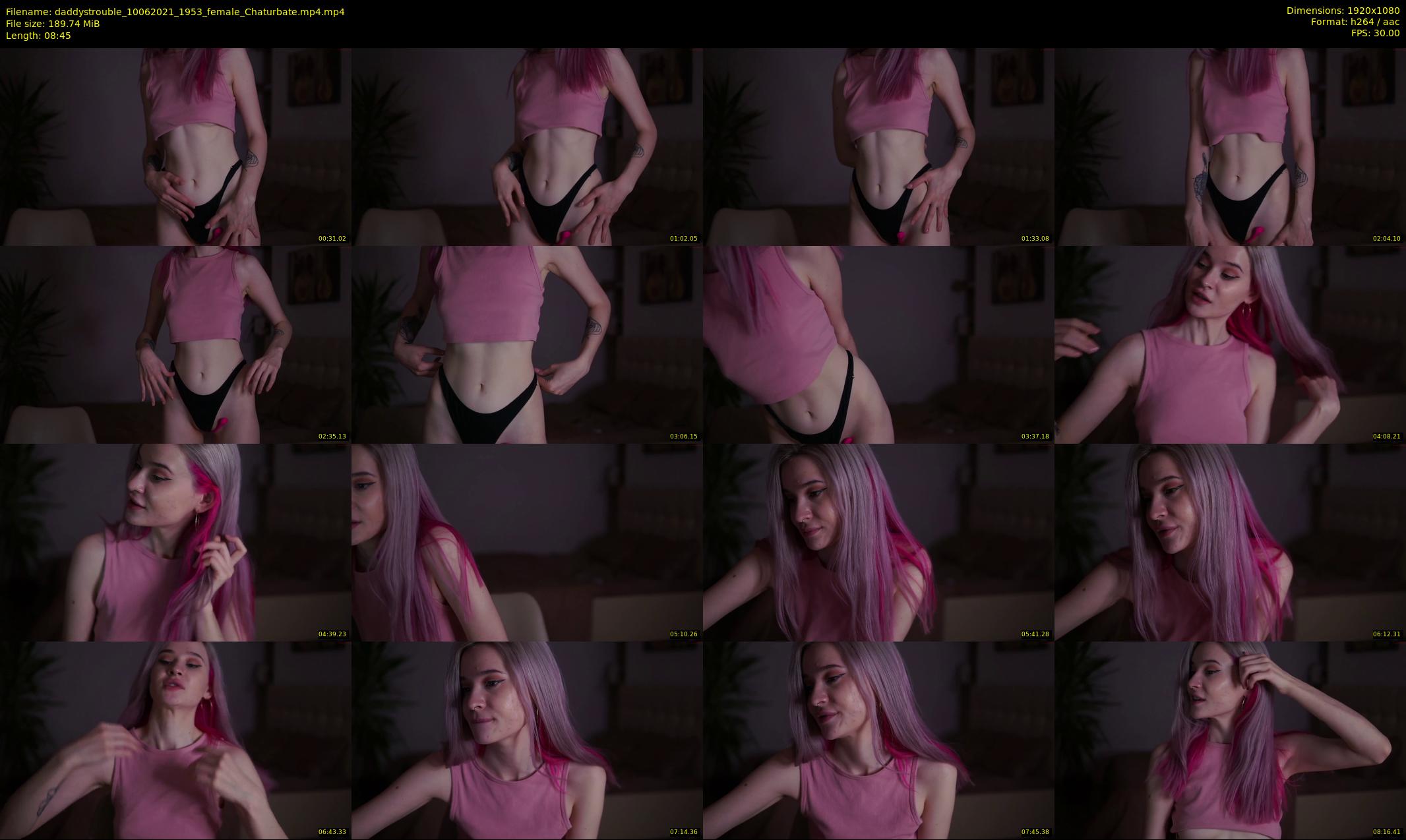 daddystrouble — 9 minute Chaturbate female cam show recording, 1080p, Jun 10, 2021
