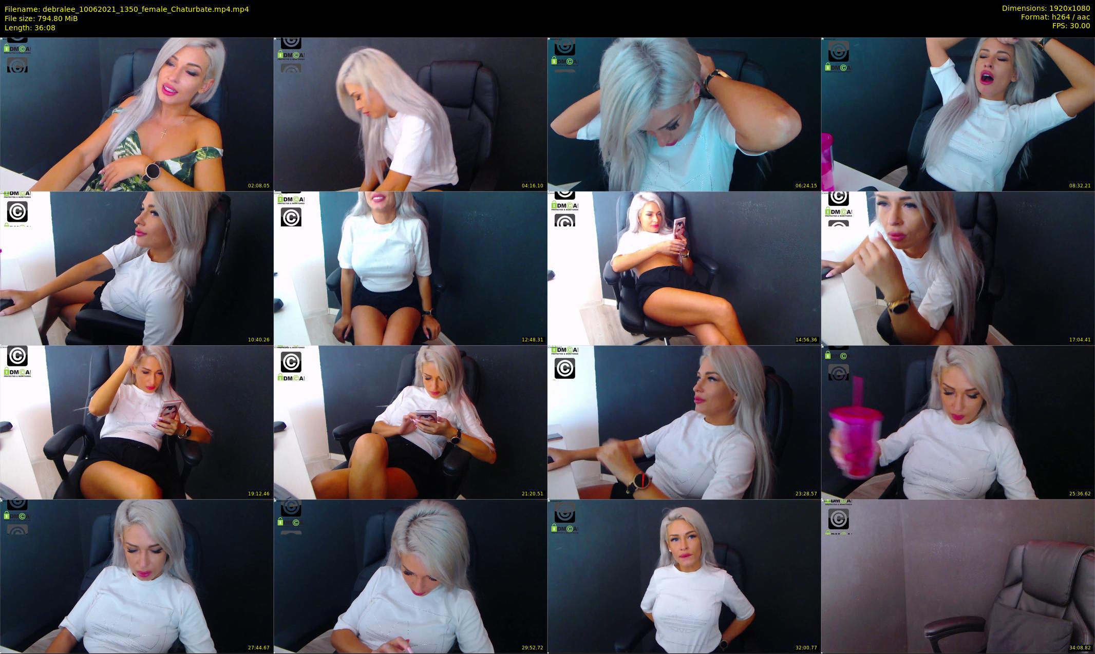 debralee — 37 minute Chaturbate female cam show recording, 1080p, Jun 10, 2021
