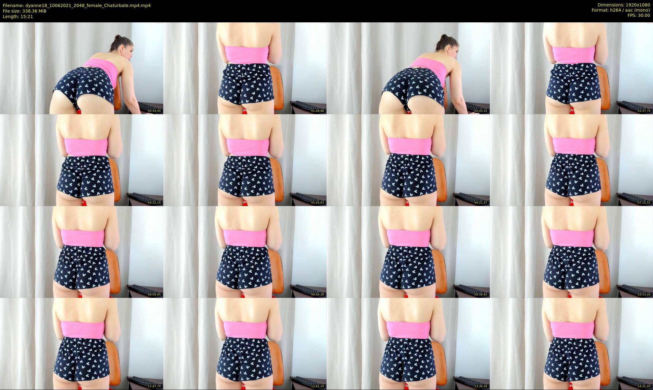 dyanne18 — 16 minute Chaturbate female cam show recording, 1080p, Jun 10, 2021