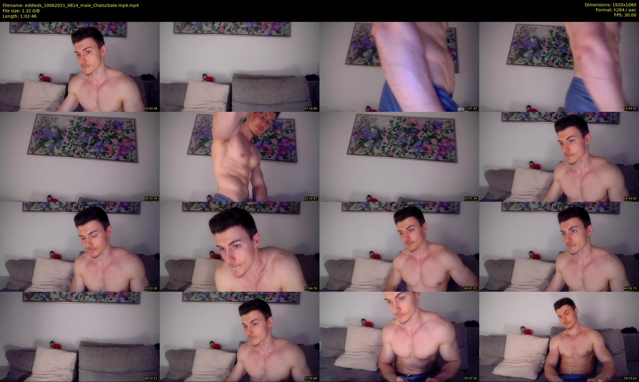 eddieds — 63 minute Chaturbate male cam show recording, 1080p, Jun 10, 2021