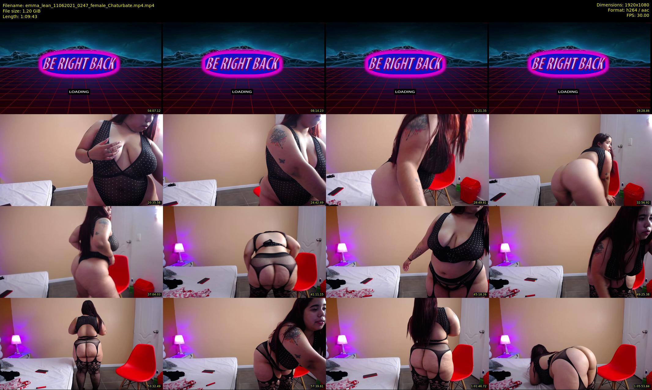 emma_lean — 70 minute Chaturbate female cam show recording, 1080p, Jun 11, 2021