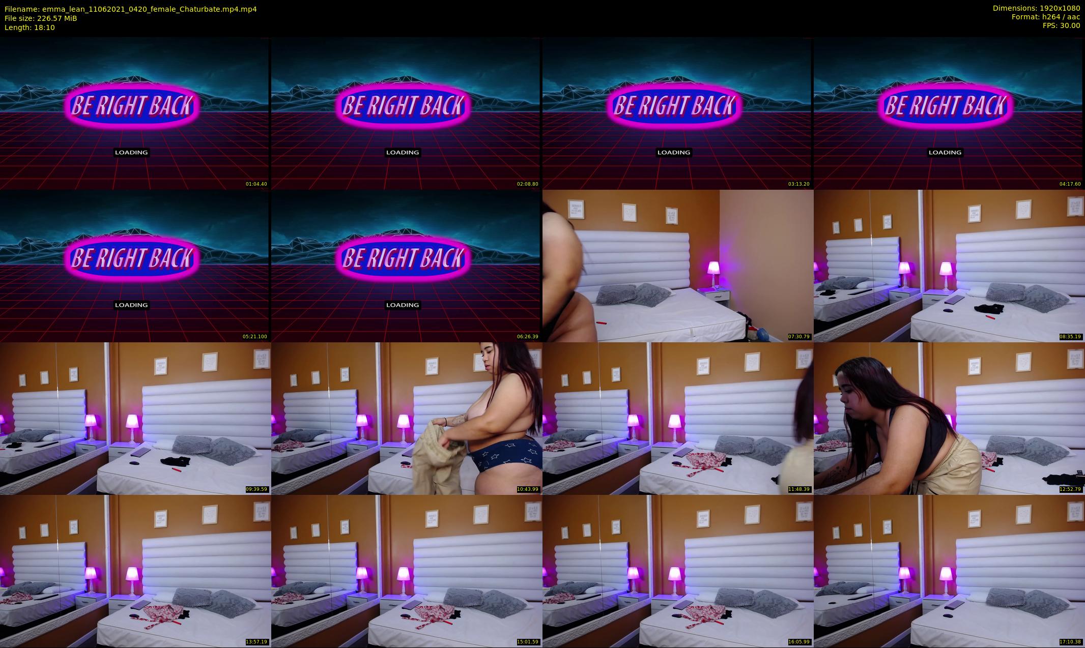 emma_lean — 19 minute Chaturbate female cam show recording, 1080p, Jun 11, 2021