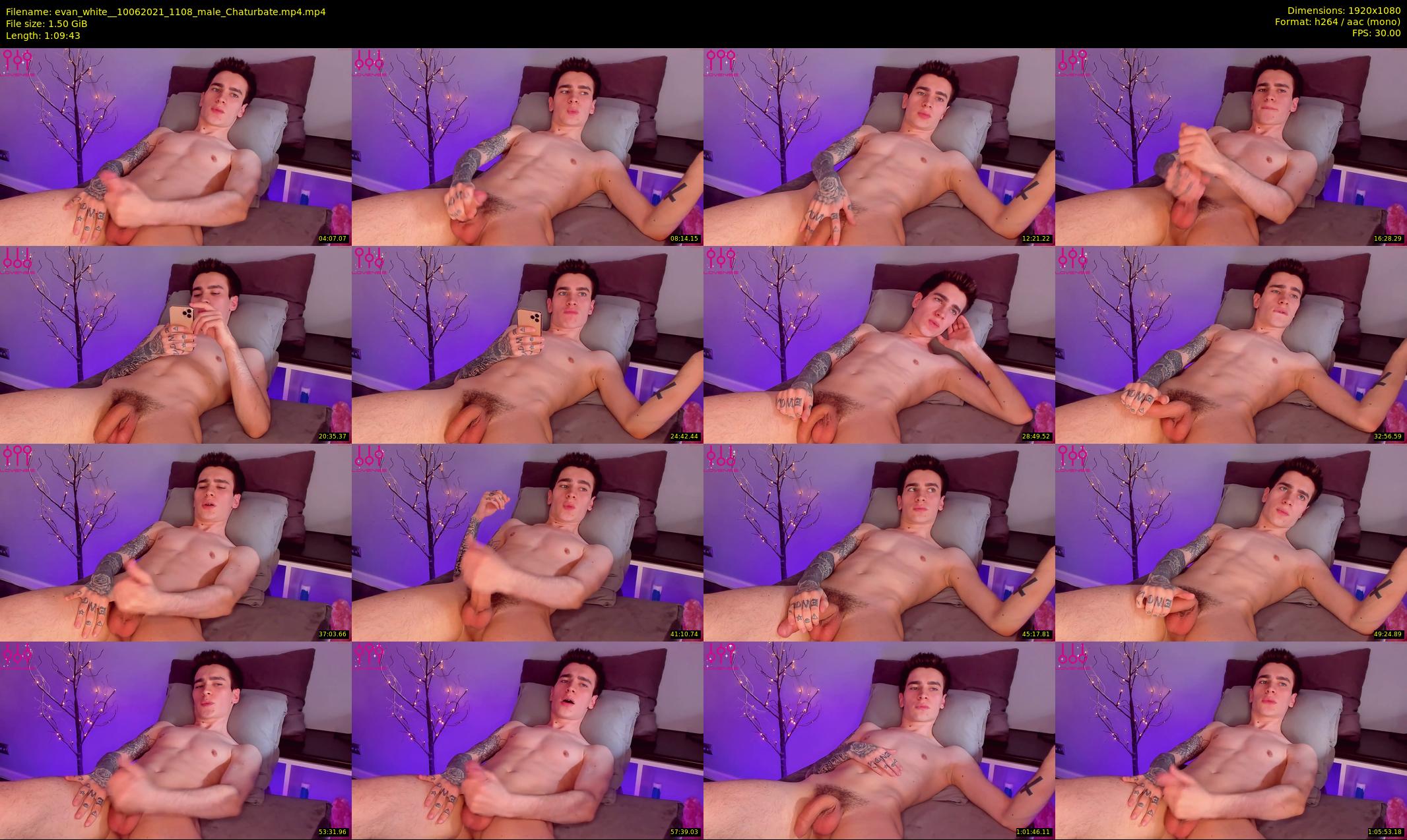 evan_white_ — 70 minute Chaturbate male cam show recording, 1080p, Jun 10, 2021