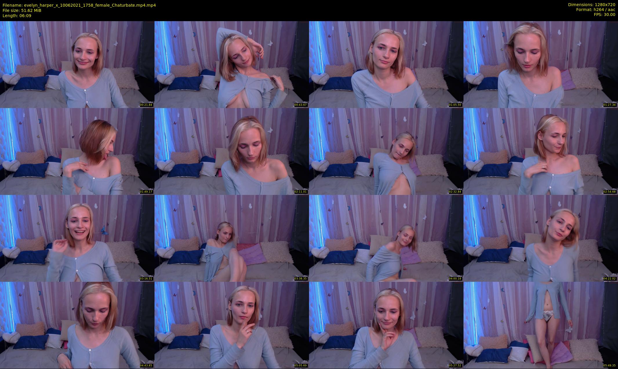 evelyn_harper_x — 7 minute Chaturbate female cam show recording, 720p, Jun 10, 2021