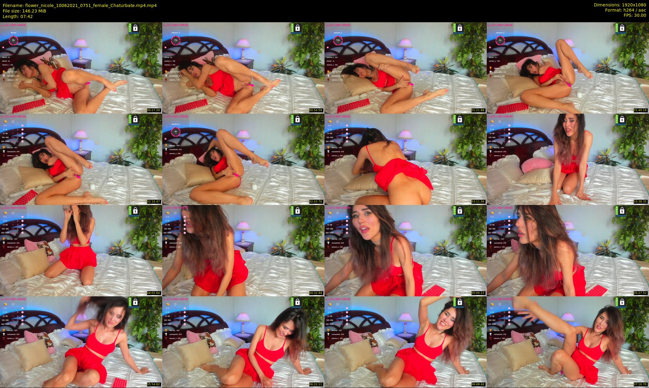 flower_nicole — 8 minute Chaturbate female cam show recording, 1080p, Jun 10, 2021