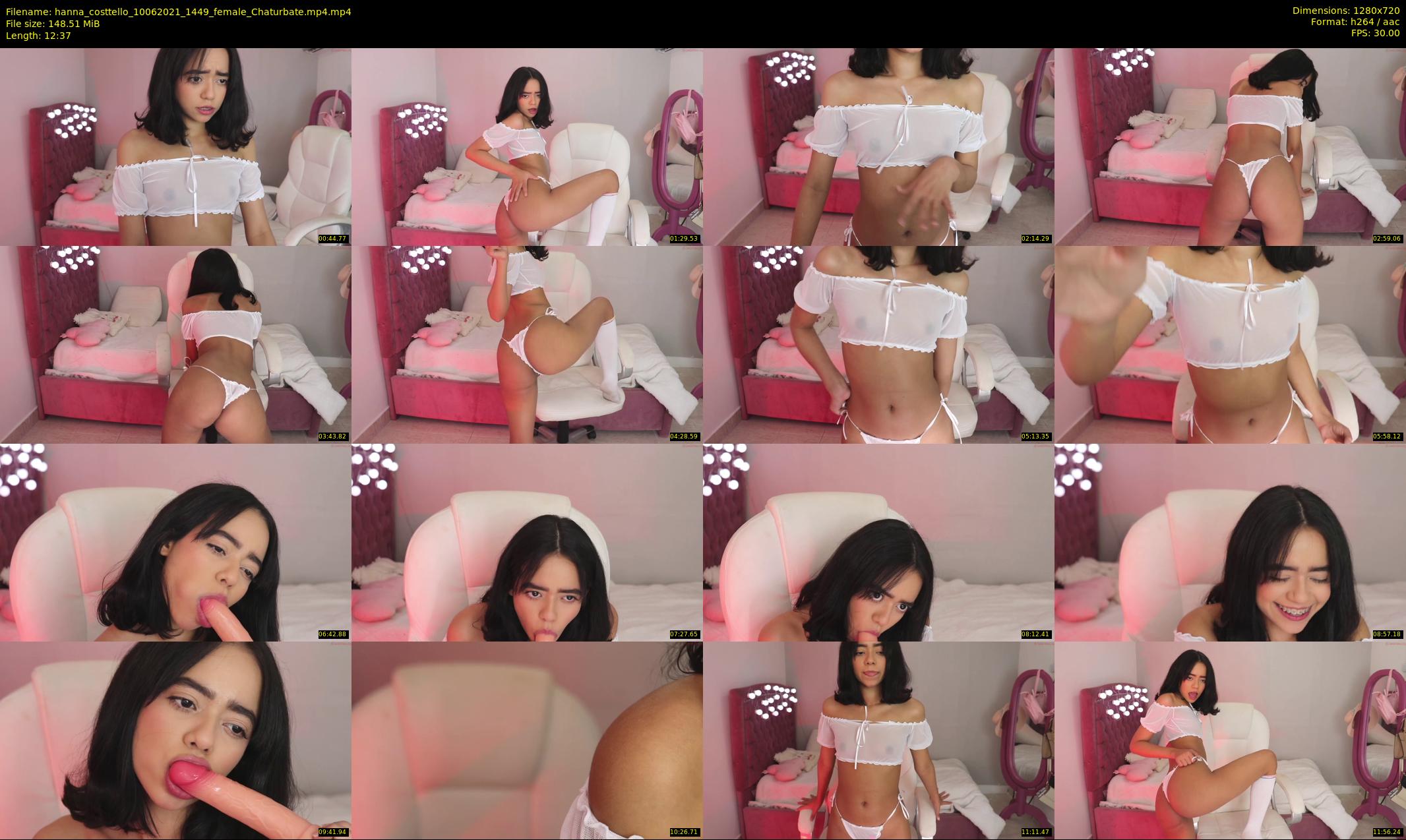 hanna_costtello — 13 minute Chaturbate female cam show recording, 720p, Jun 10, 2021