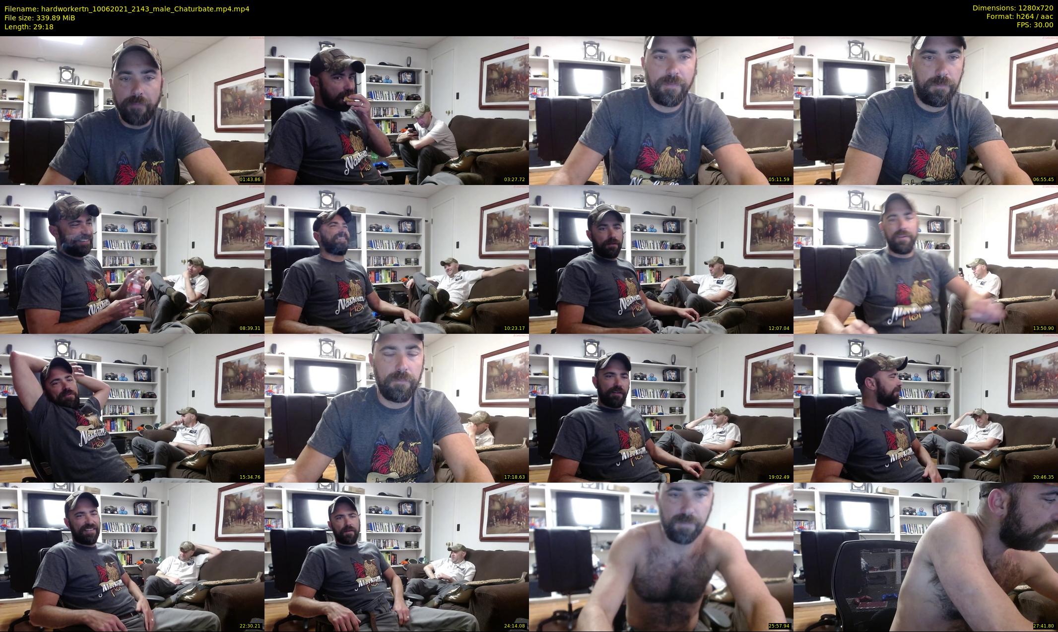 hardworkertn — 30 minute Chaturbate male cam show recording, 720p, Jun 10, 2021