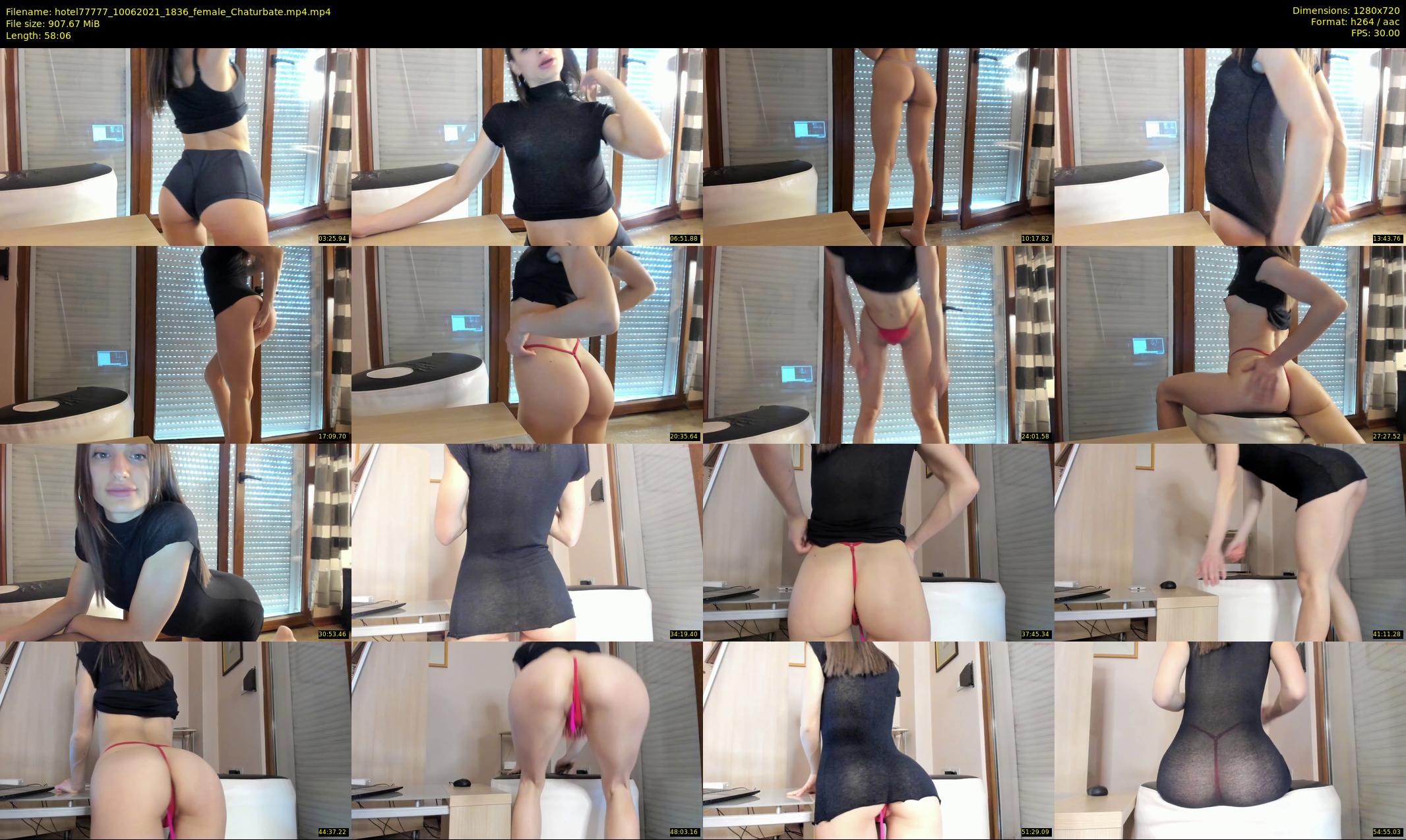 hotel77777 — 59 minute Chaturbate female cam show recording, 720p, Jun 10, 2021