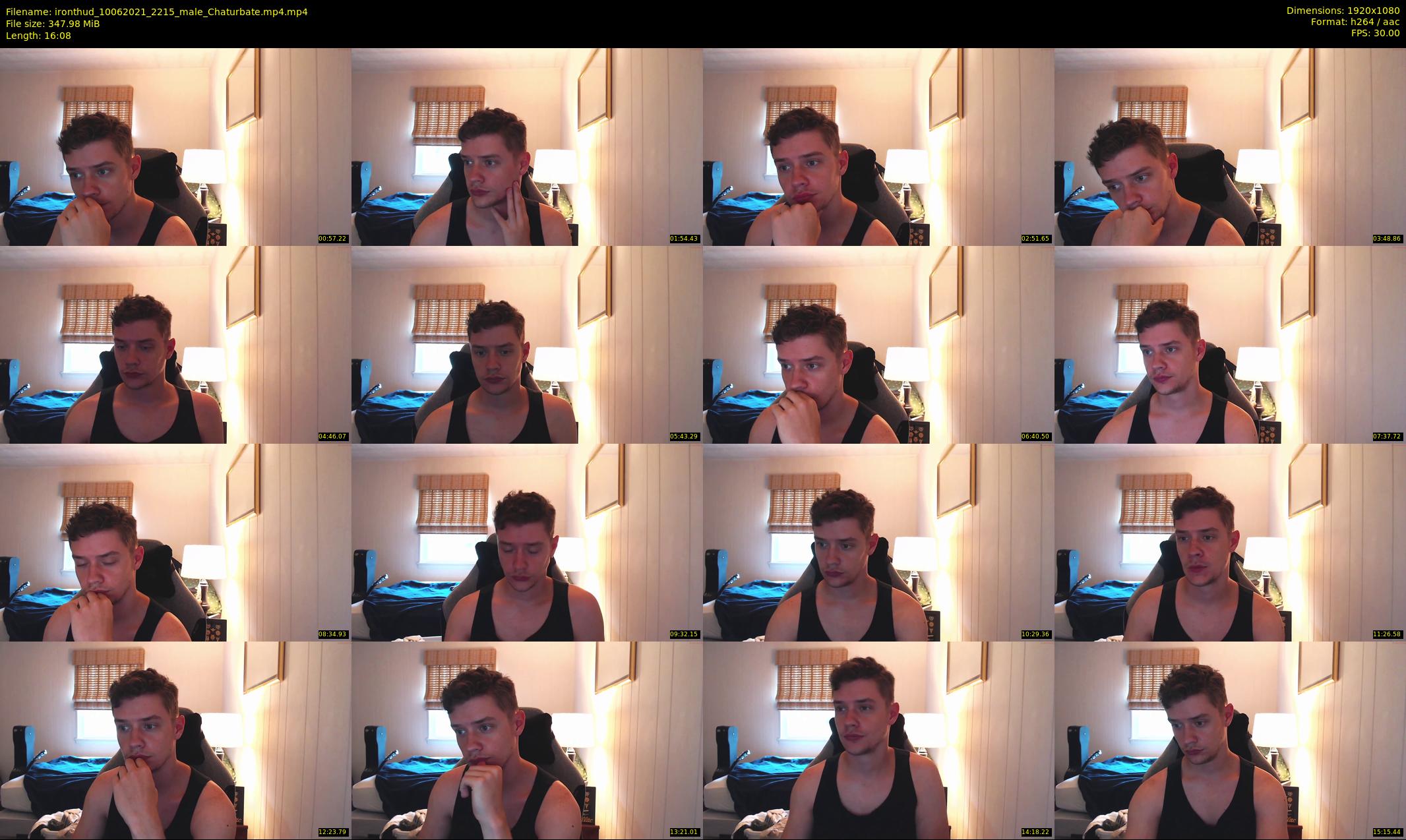 ironthud — 17 minute Chaturbate male cam show recording, 1080p, Jun 10, 2021