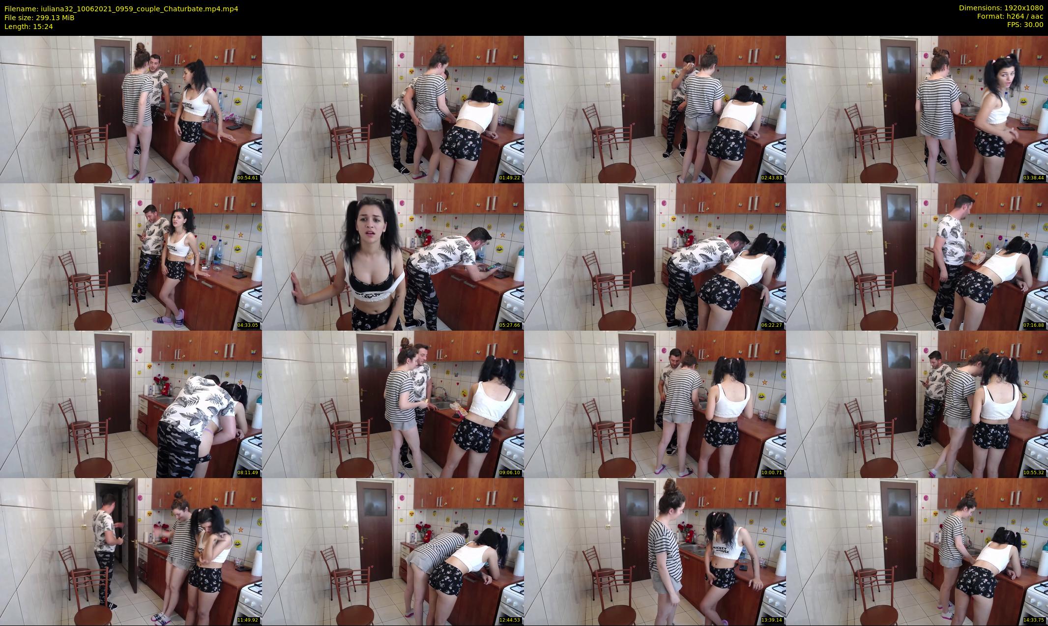 iuliana32 — 16 minute Chaturbate couple cam show recording, 1080p, Jun 10, 2021