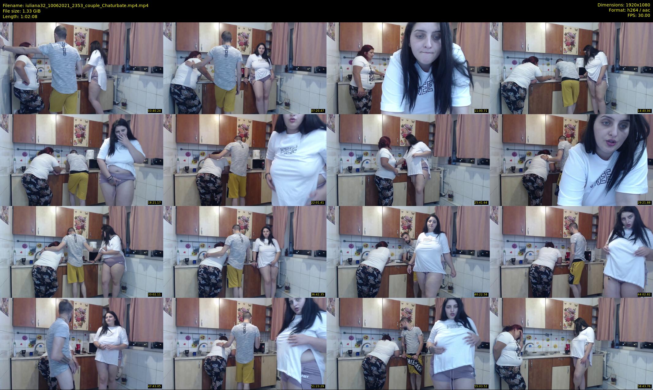 iuliana32 — 63 minute Chaturbate couple cam show recording, 1080p, Jun 10, 2021