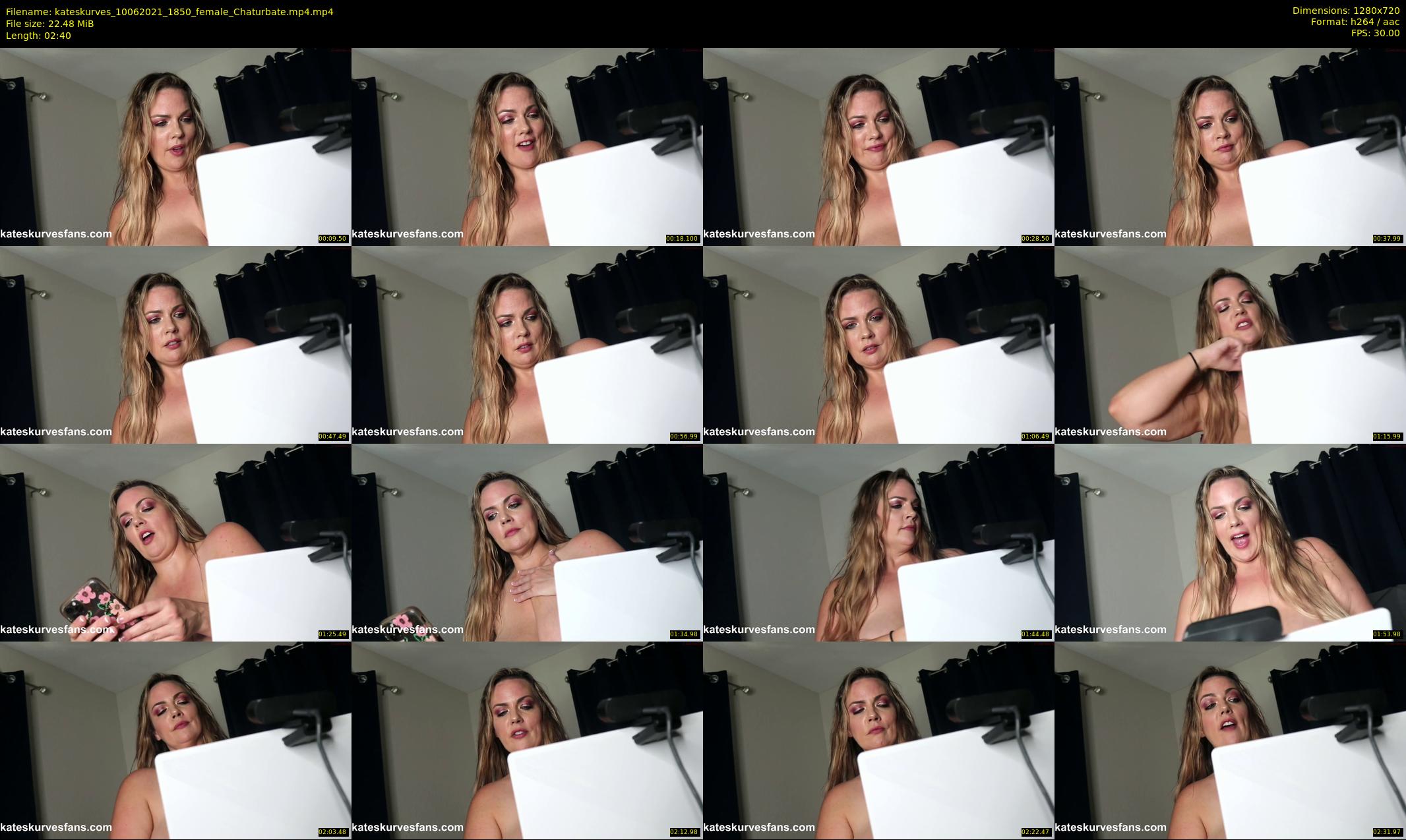 kateskurves — 3 minute Chaturbate female cam show recording, 720p, Jun 10, 2021