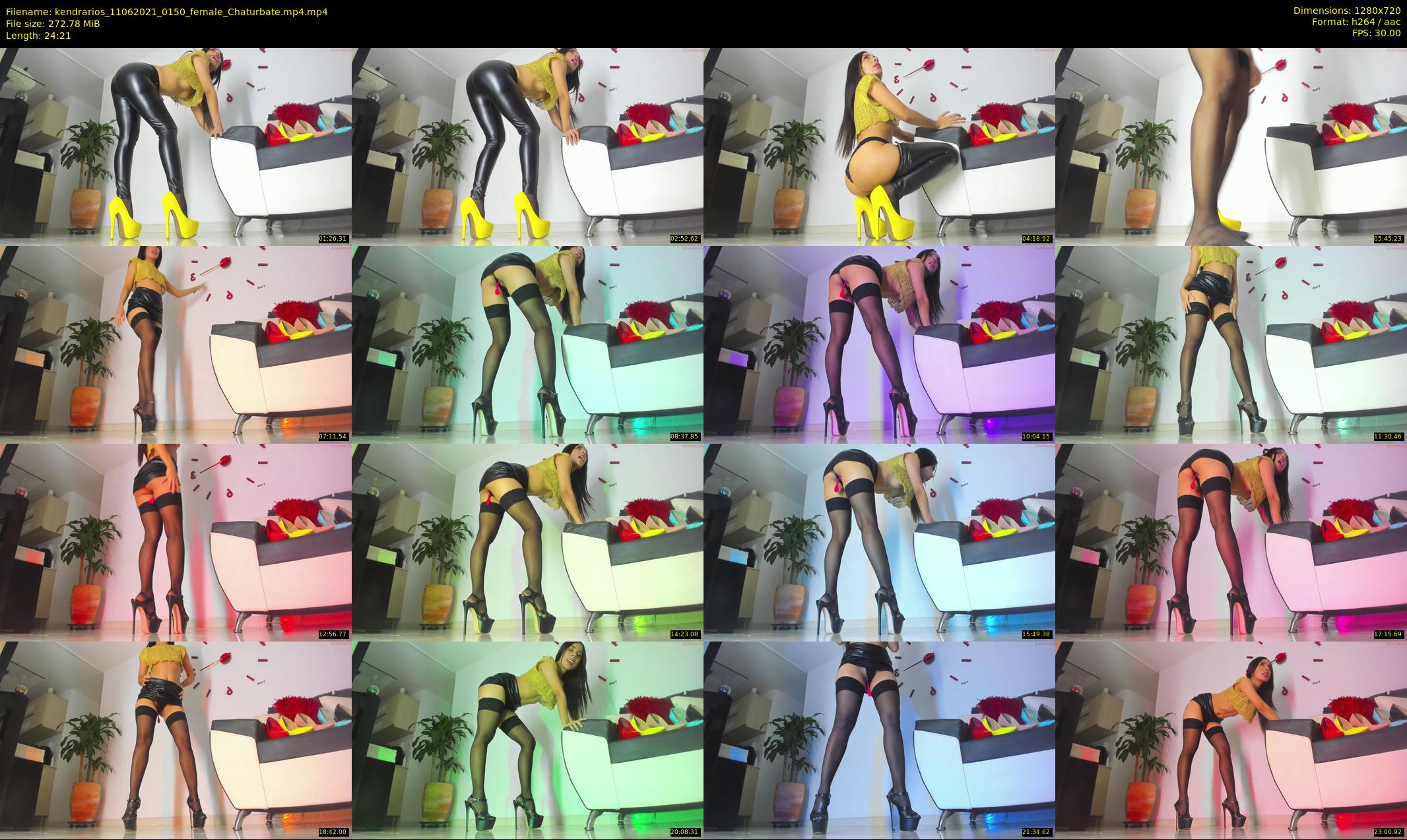kendrarios — 25 minute Chaturbate female cam show recording, 720p, Jun 11, 2021