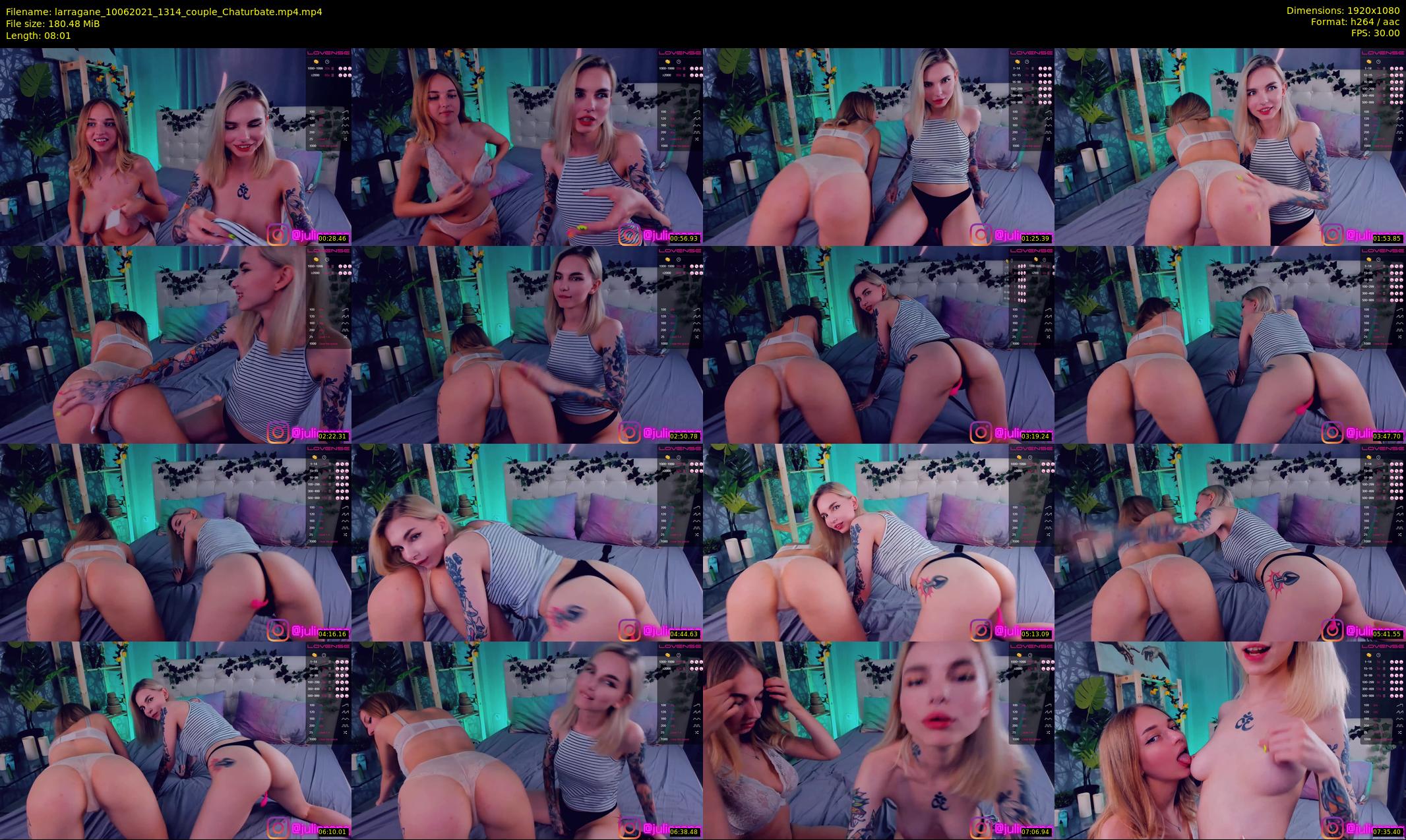 larragane — 9 minute Chaturbate couple cam show recording, 1080p, Jun 10, 2021