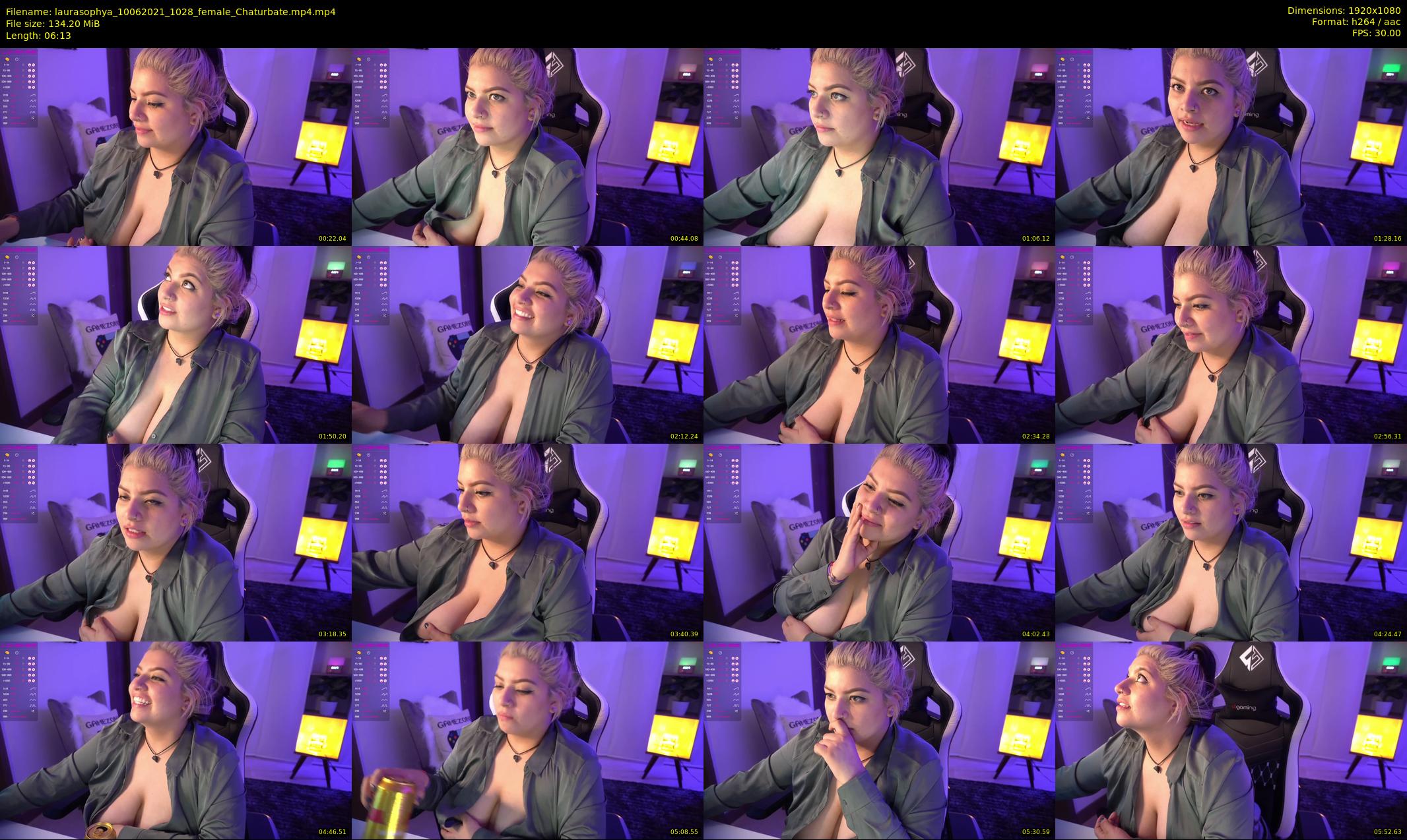 laurasophya — 7 minute Chaturbate female cam show recording, 1080p, Jun 10, 2021