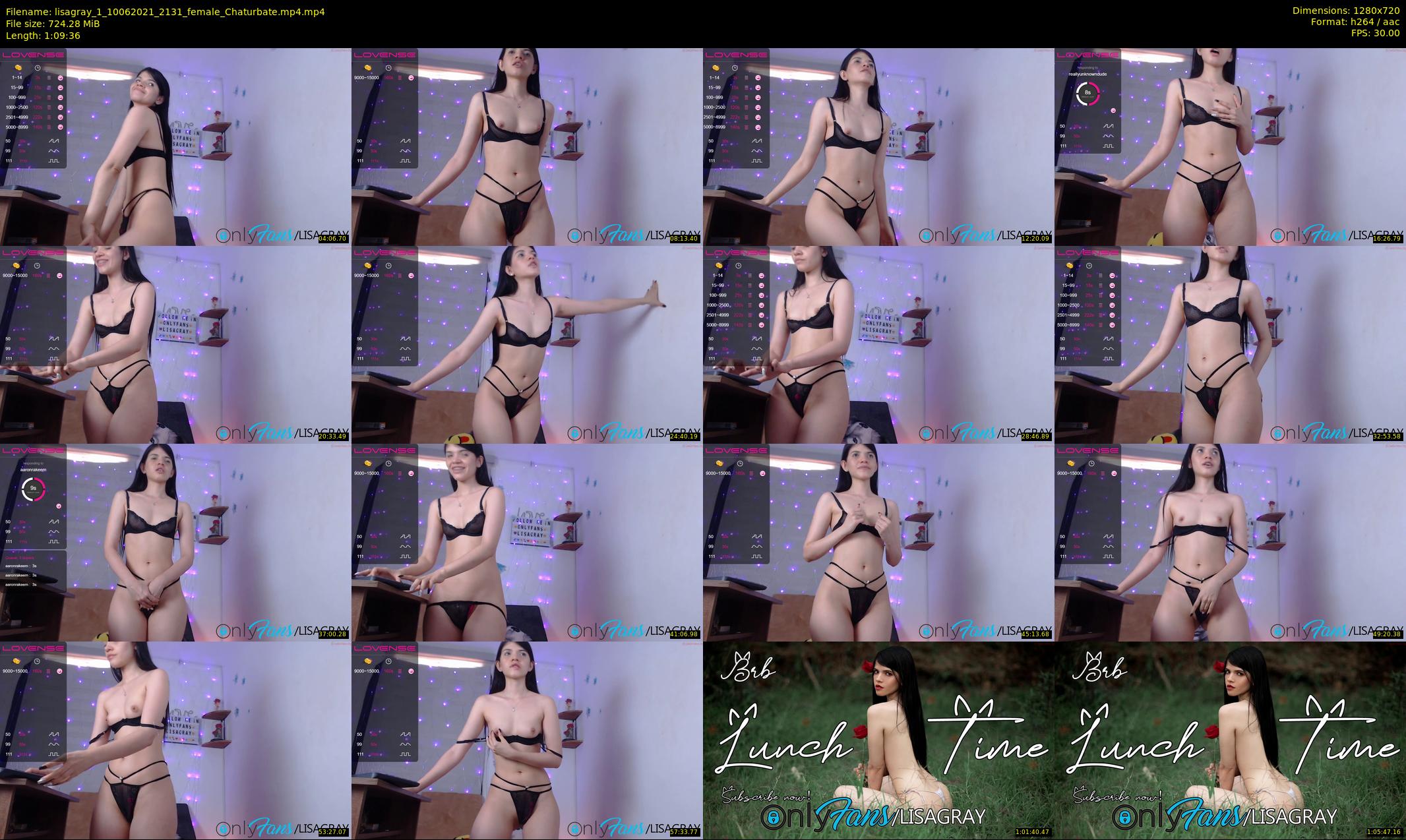 lisagray_1 — 70 minute Chaturbate female cam show recording, 720p, Jun 10, 2021