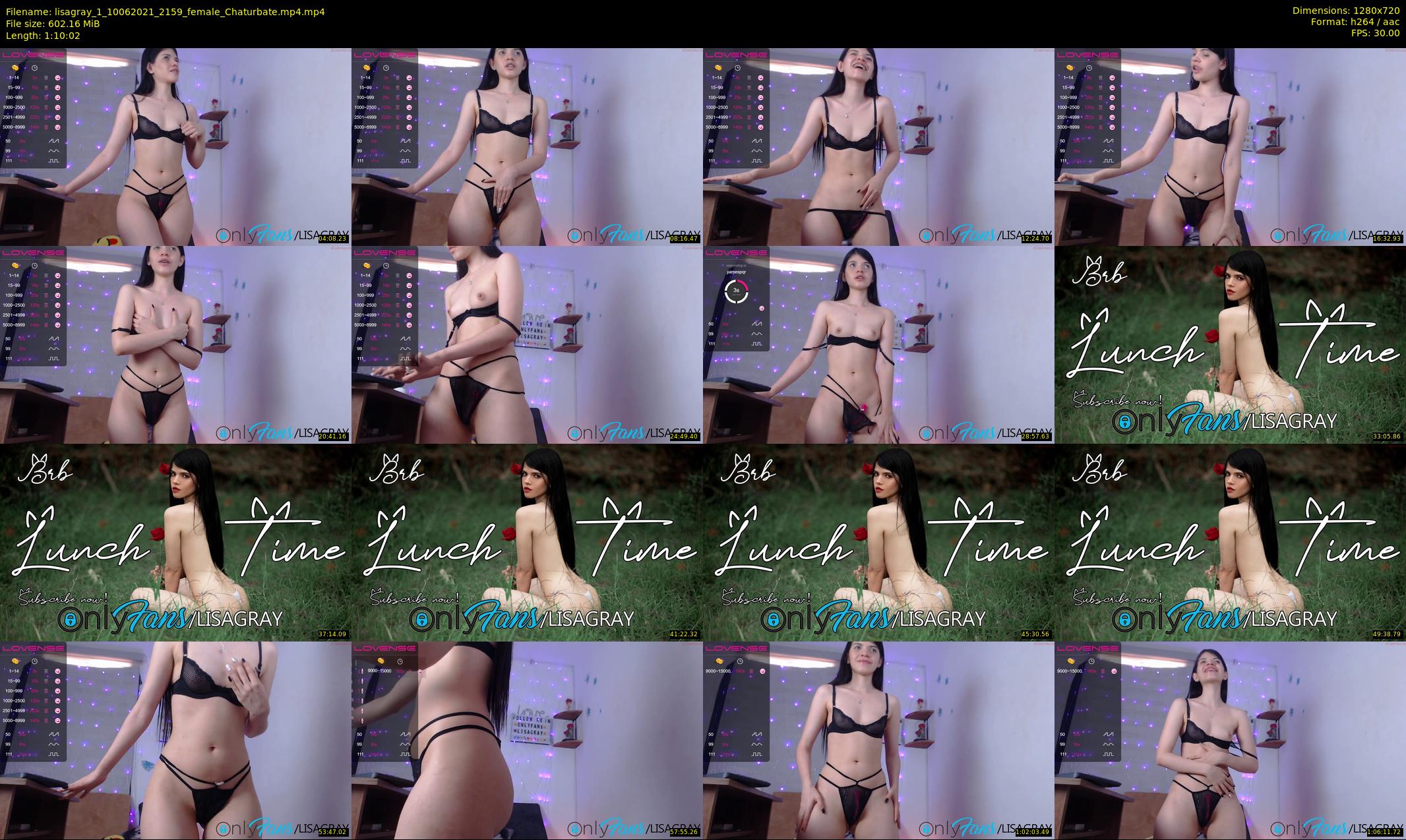 lisagray_1 — 71 minute Chaturbate female cam show recording, 720p, Jun 10, 2021