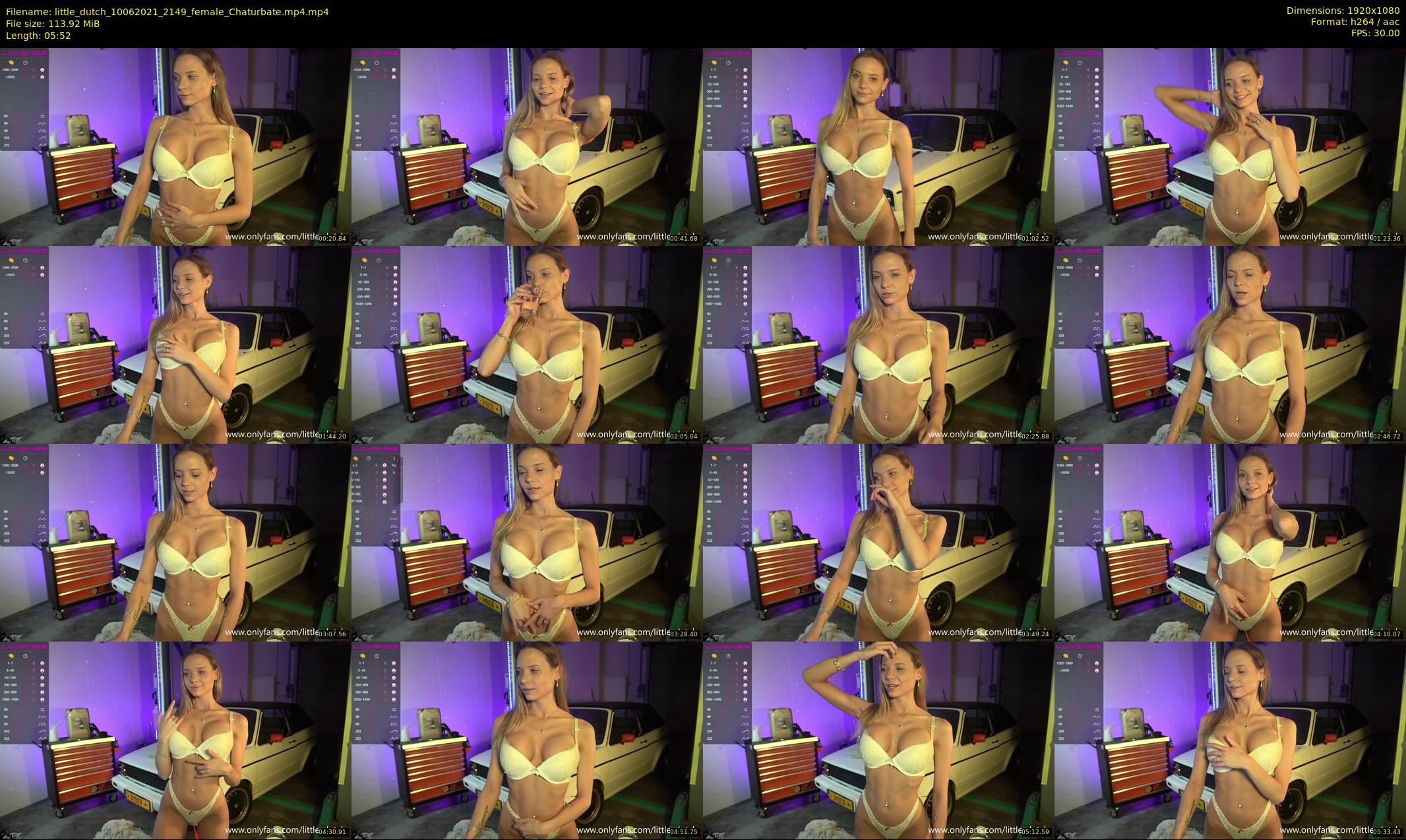little_dutch — 6 minute Chaturbate female cam show recording, 1080p, Jun 10, 2021