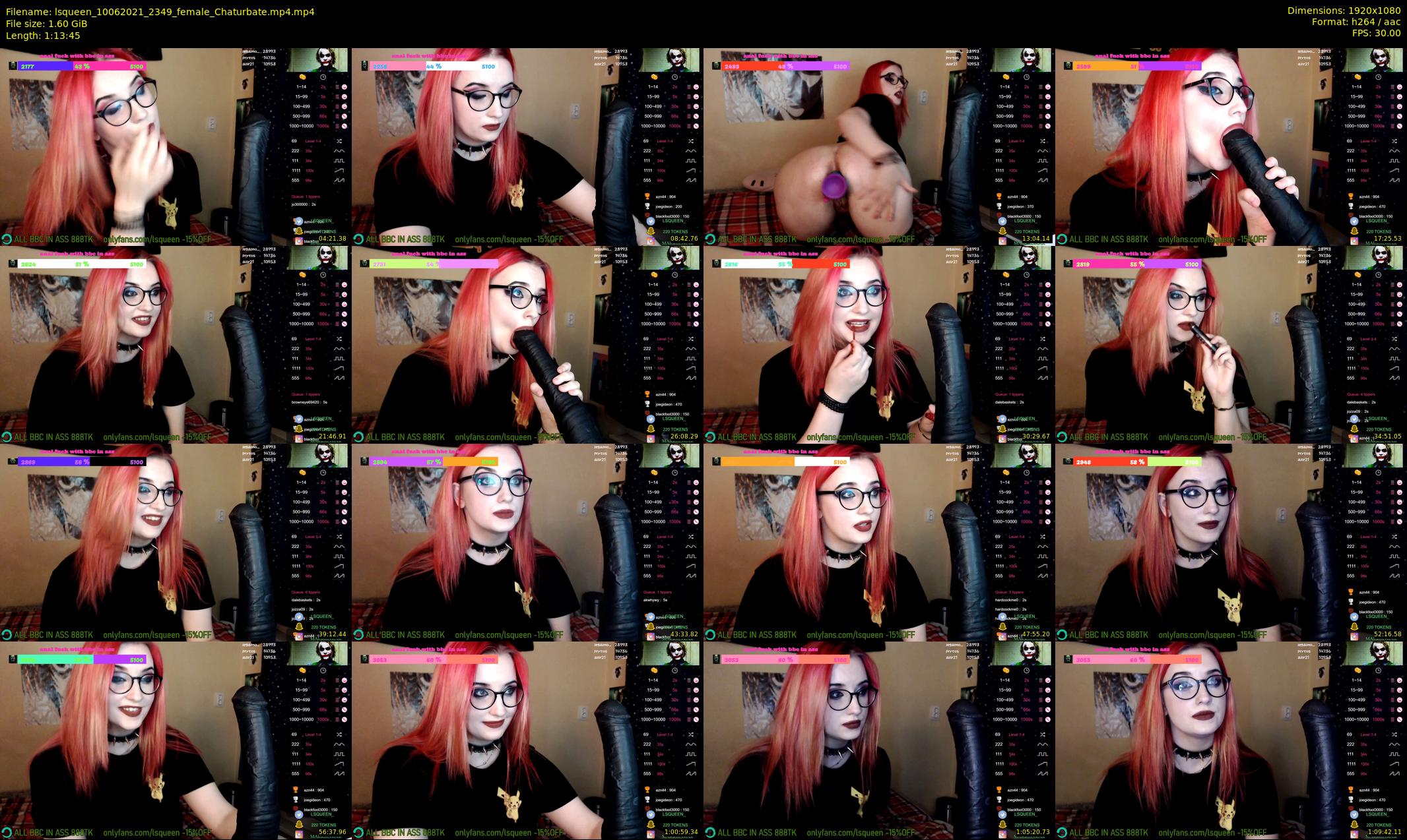 lsqueen — 74 minute Chaturbate female cam show recording, 1080p, Jun 10, 2021