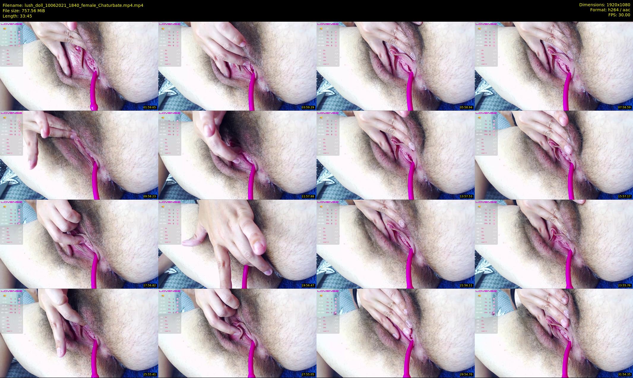 lush_doll — 34 minute Chaturbate female cam show recording, 1080p, Jun 10, 2021