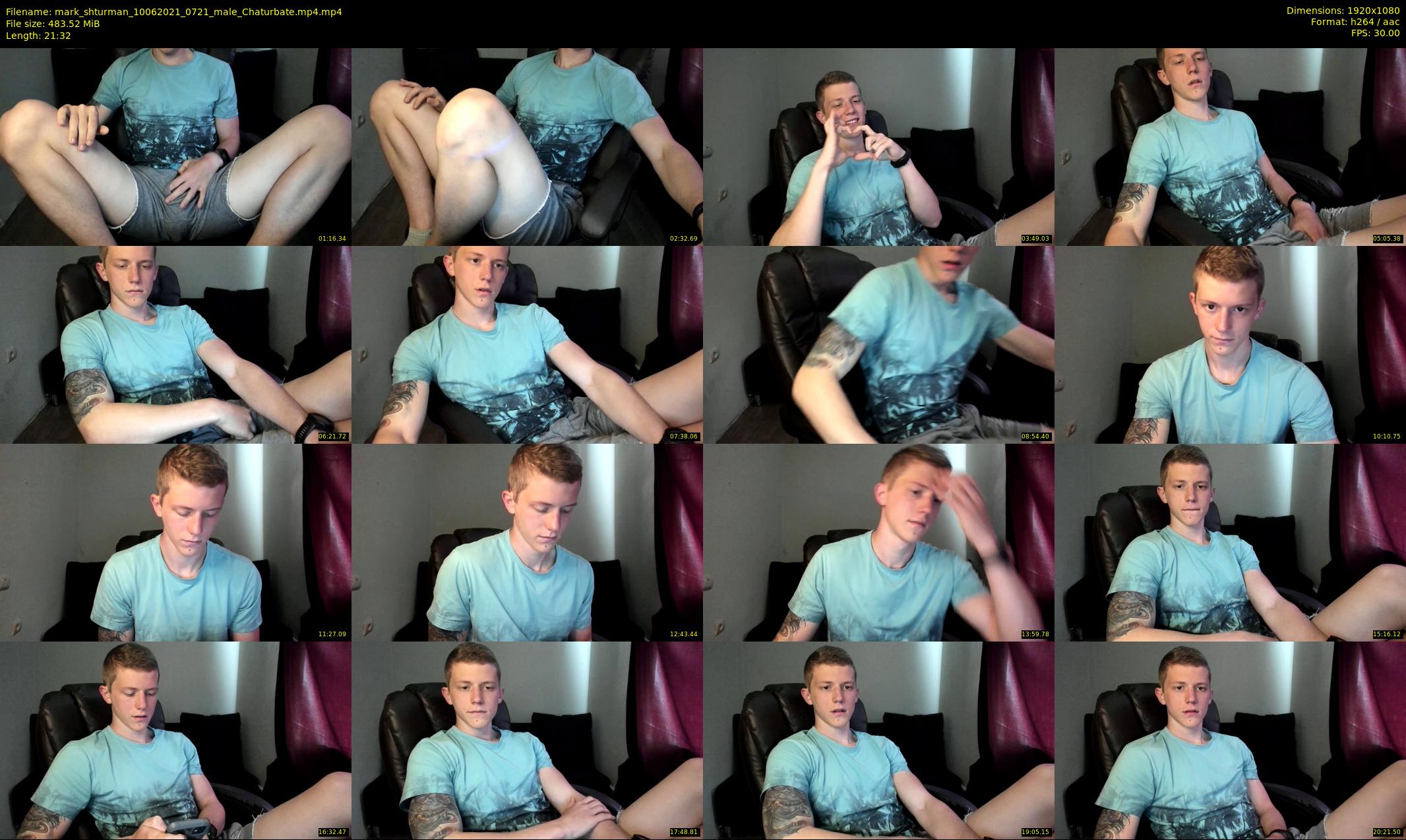 mark_shturman — 22 minute Chaturbate male cam show recording, 1080p, Jun 10, 2021