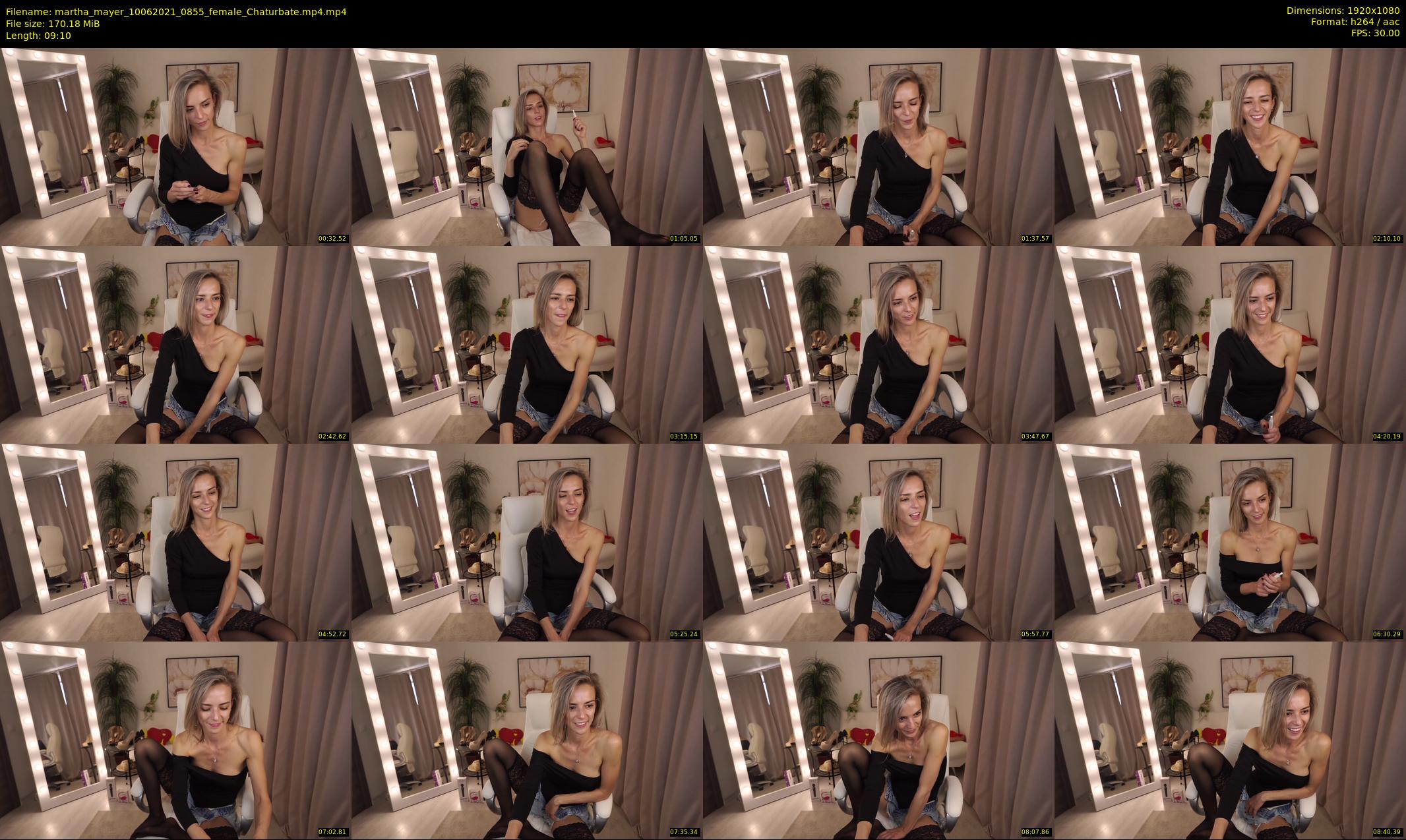 martha_mayer — 10 minute Chaturbate female cam show recording, 1080p, Jun 10, 2021