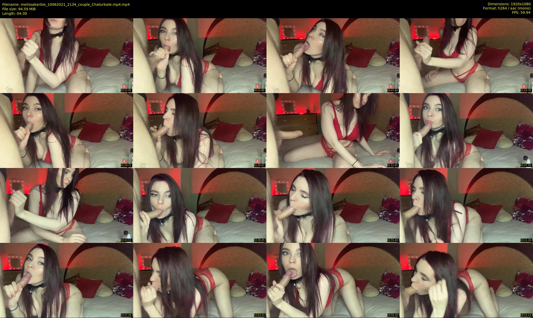melissabarbie — 5 minute Chaturbate couple cam show recording, 1080p, Jun 10, 2021