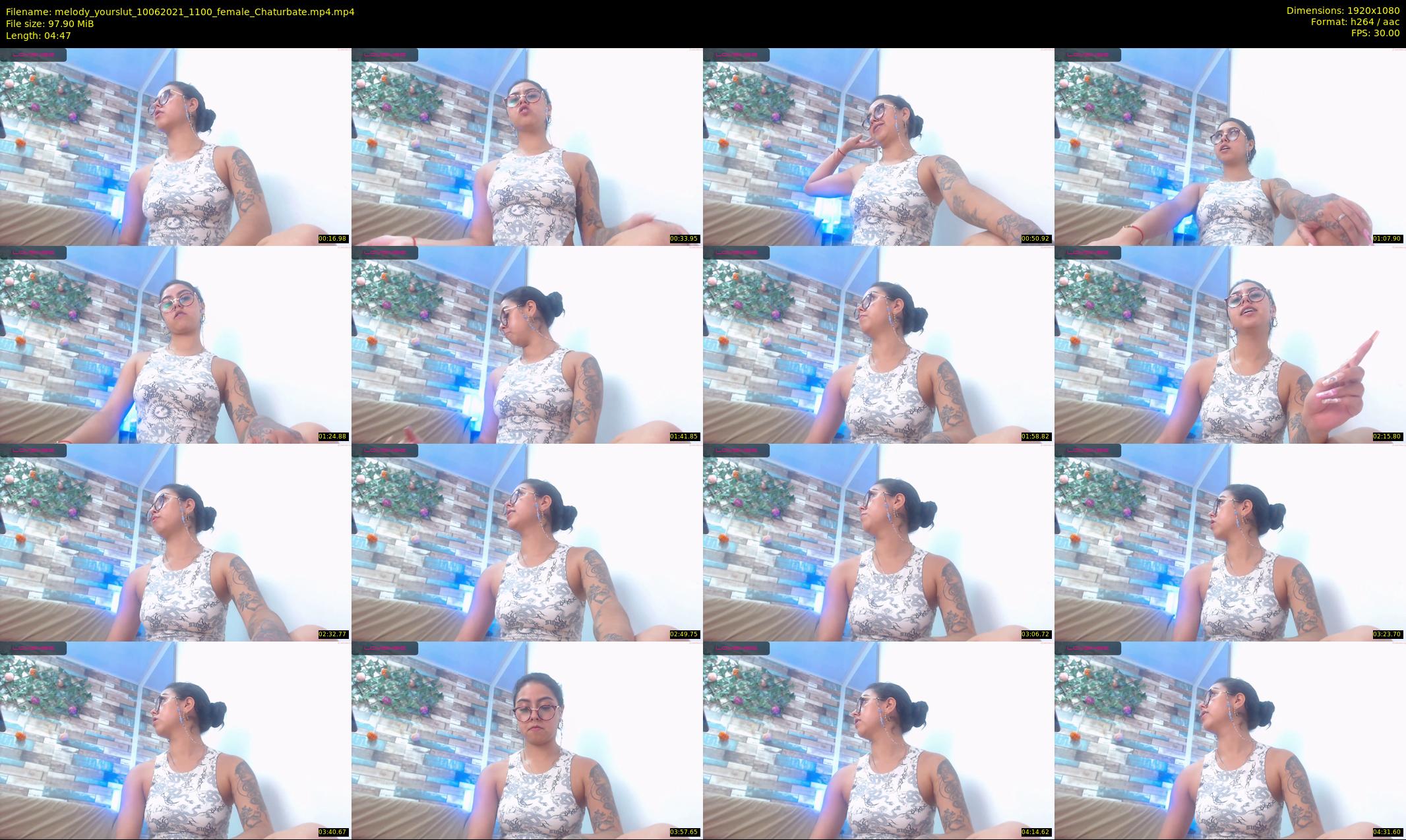 melody_yourslut — 5 minute Chaturbate female cam show recording, 1080p, Jun 10, 2021