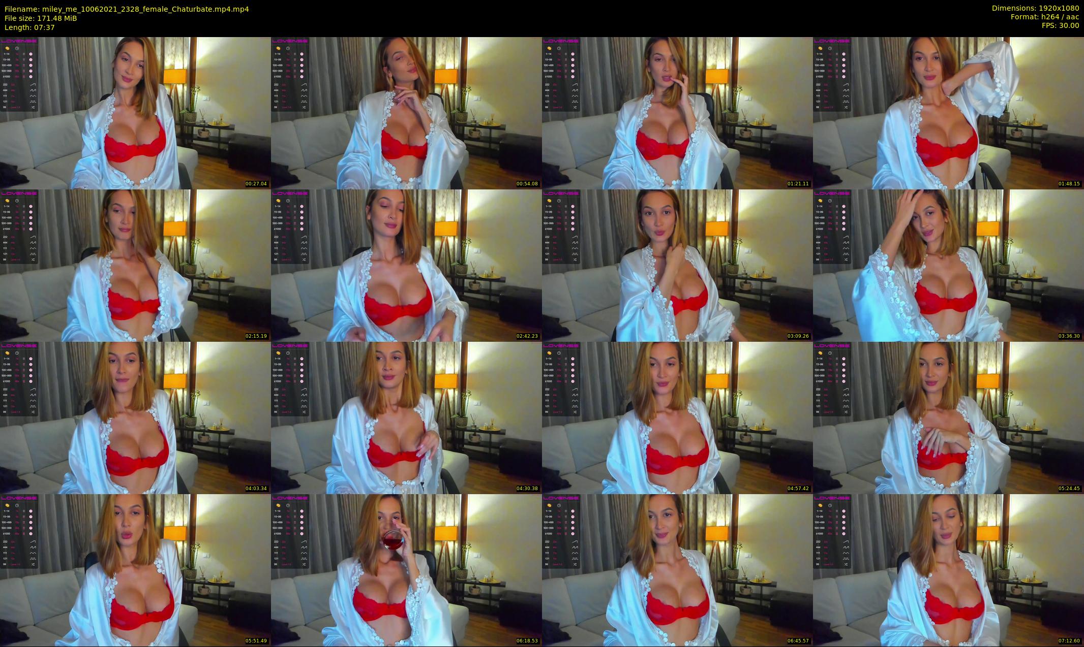 miley_me — 8 minute Chaturbate female cam show recording, 1080p, Jun 10, 2021