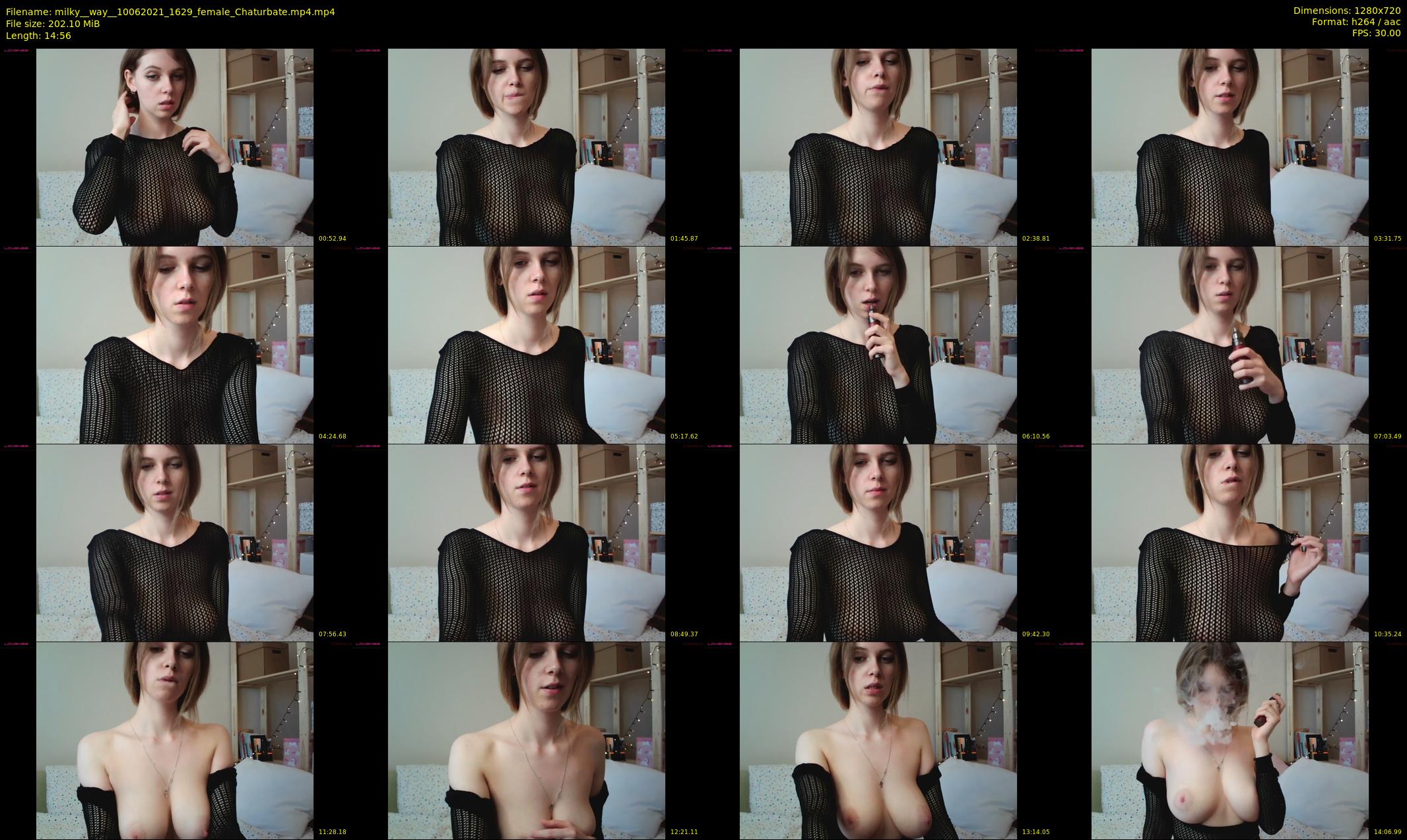 milky__way_ — 15 minute Chaturbate female cam show recording, 720p, Jun 10, 2021
