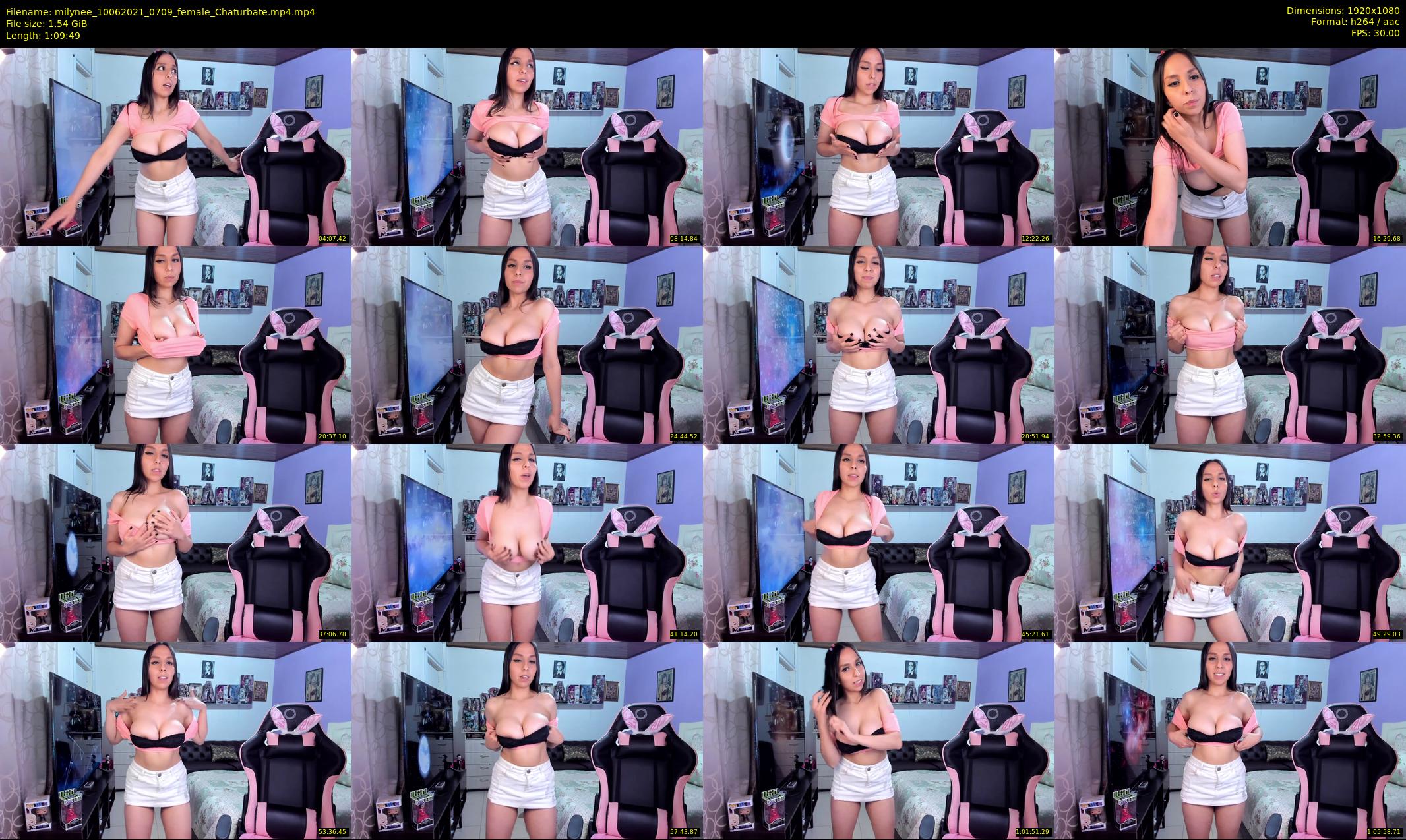 milynee — 70 minute Chaturbate female cam show recording, 1080p, Jun 10, 2021