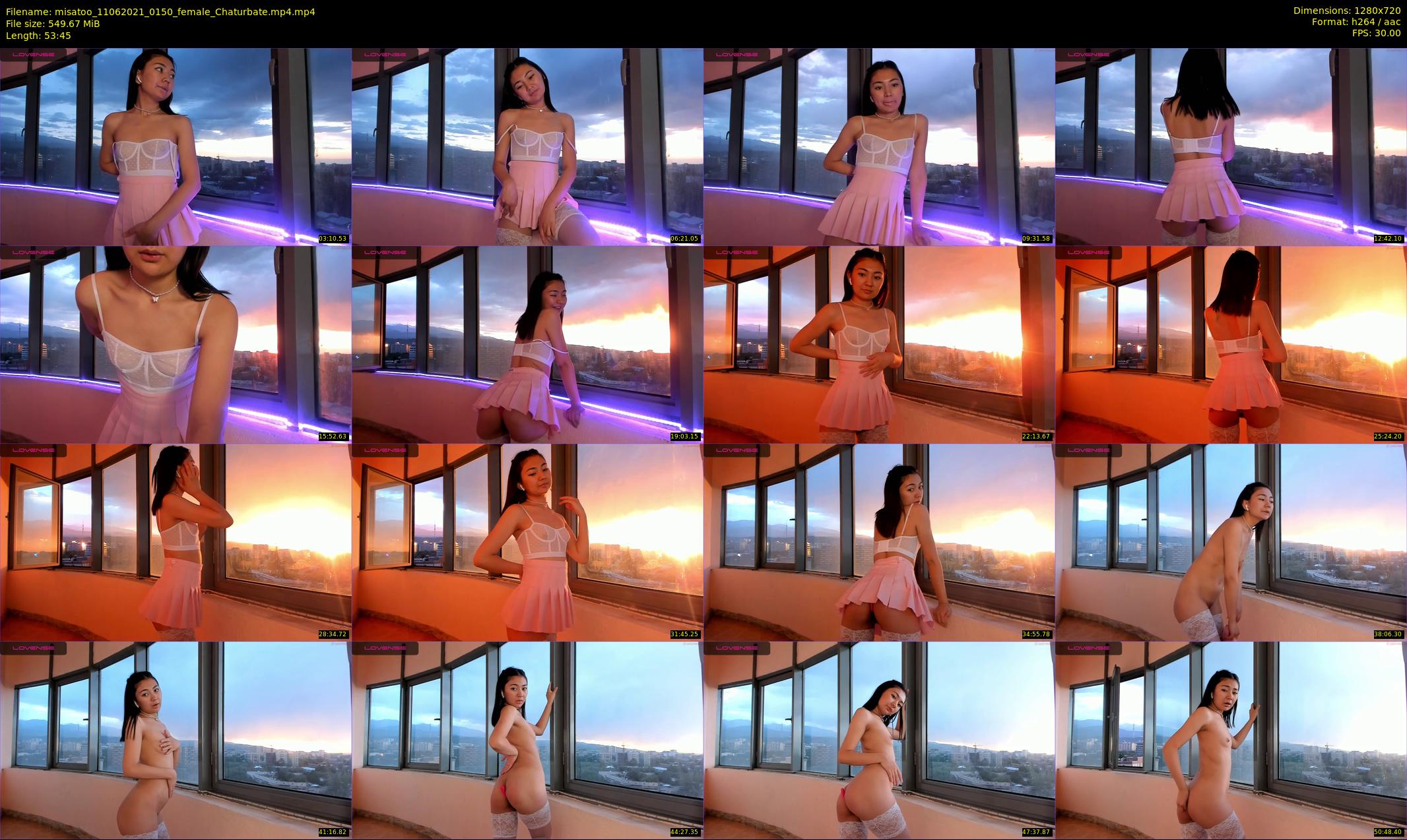 misatoo — 54 minute Chaturbate female cam show recording, 720p, Jun 11, 2021