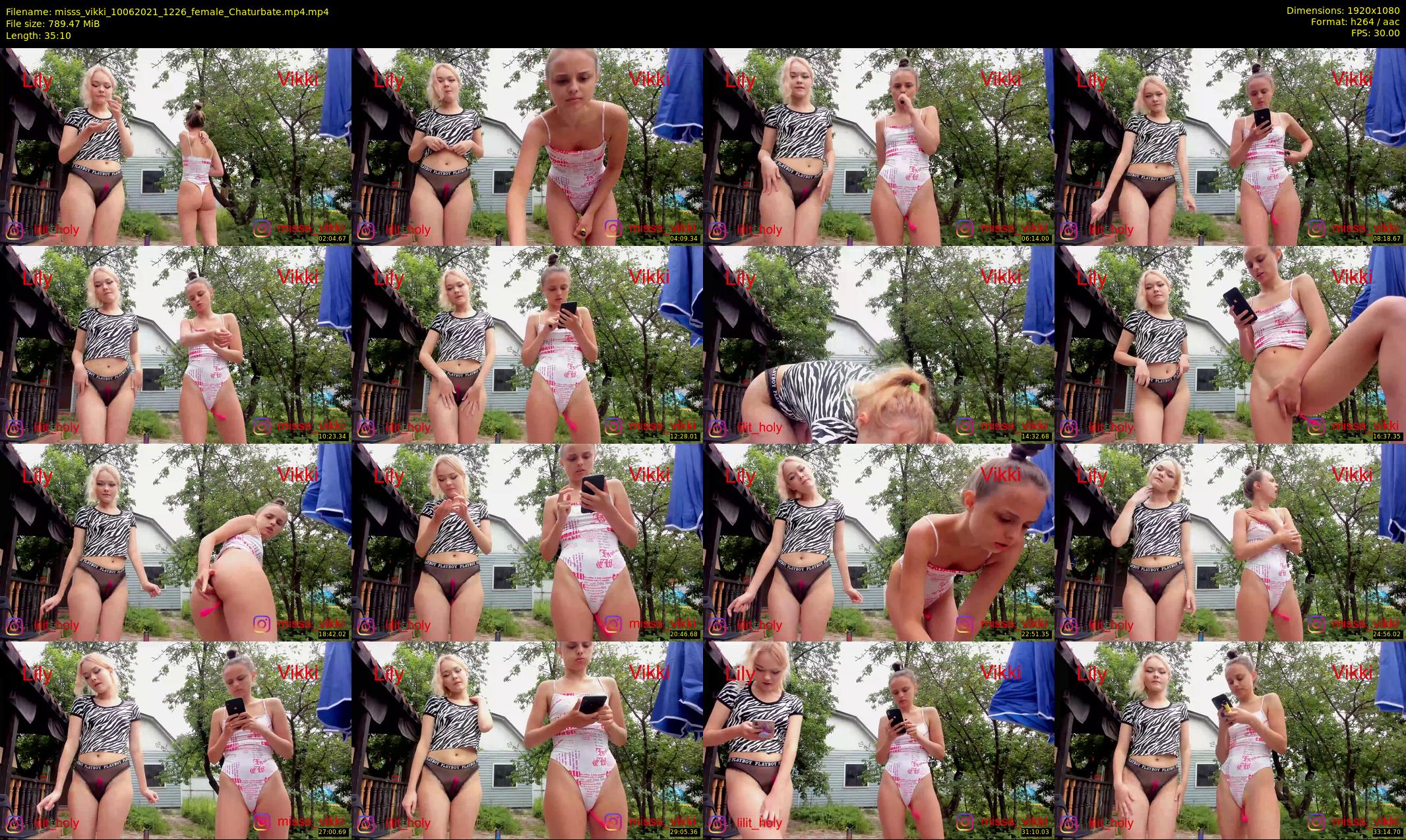 misss_vikki — 36 minute Chaturbate female cam show recording, 1080p, Jun 10, 2021