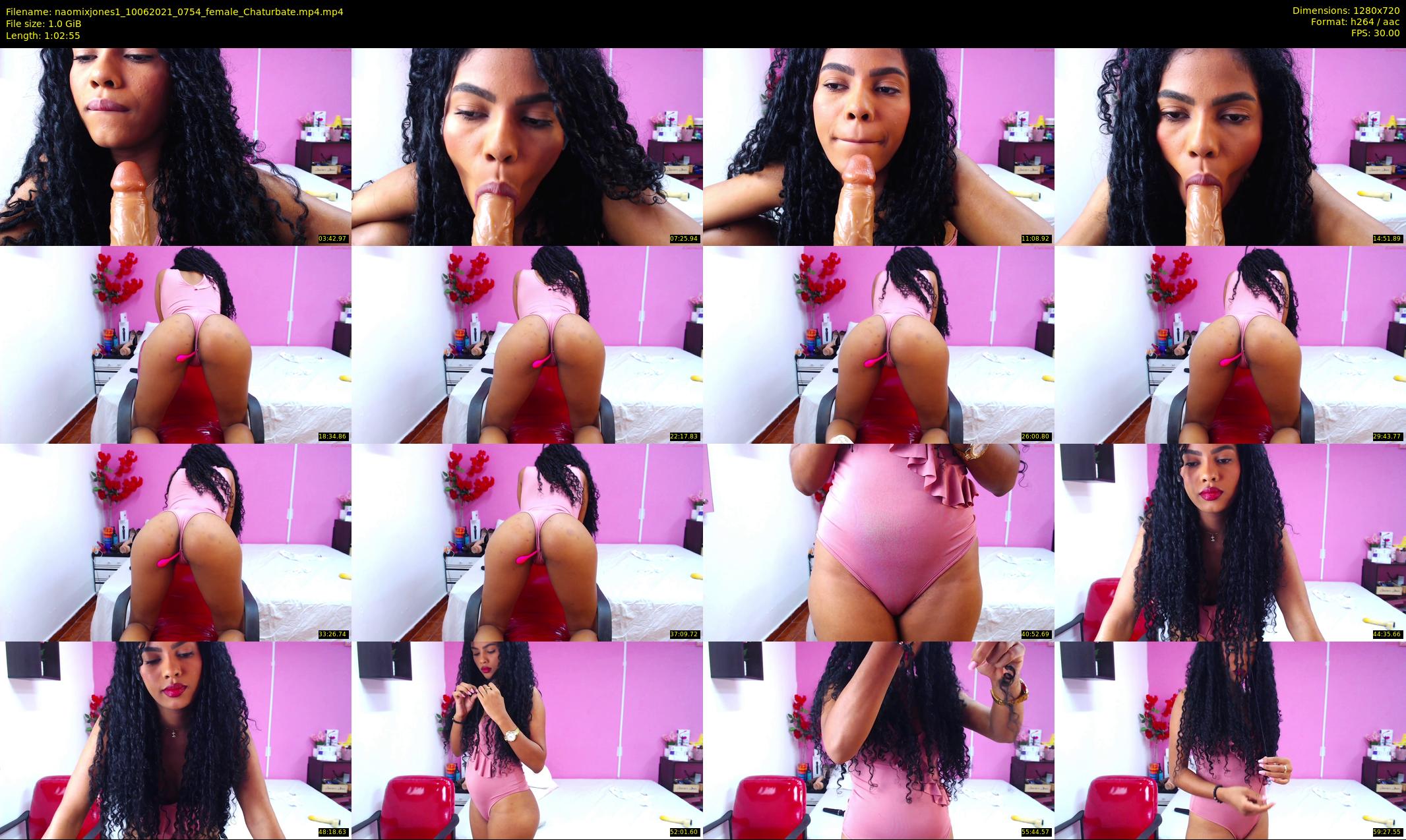 naomixjones1 — 63 minute Chaturbate female cam show recording, 720p, Jun 10, 2021
