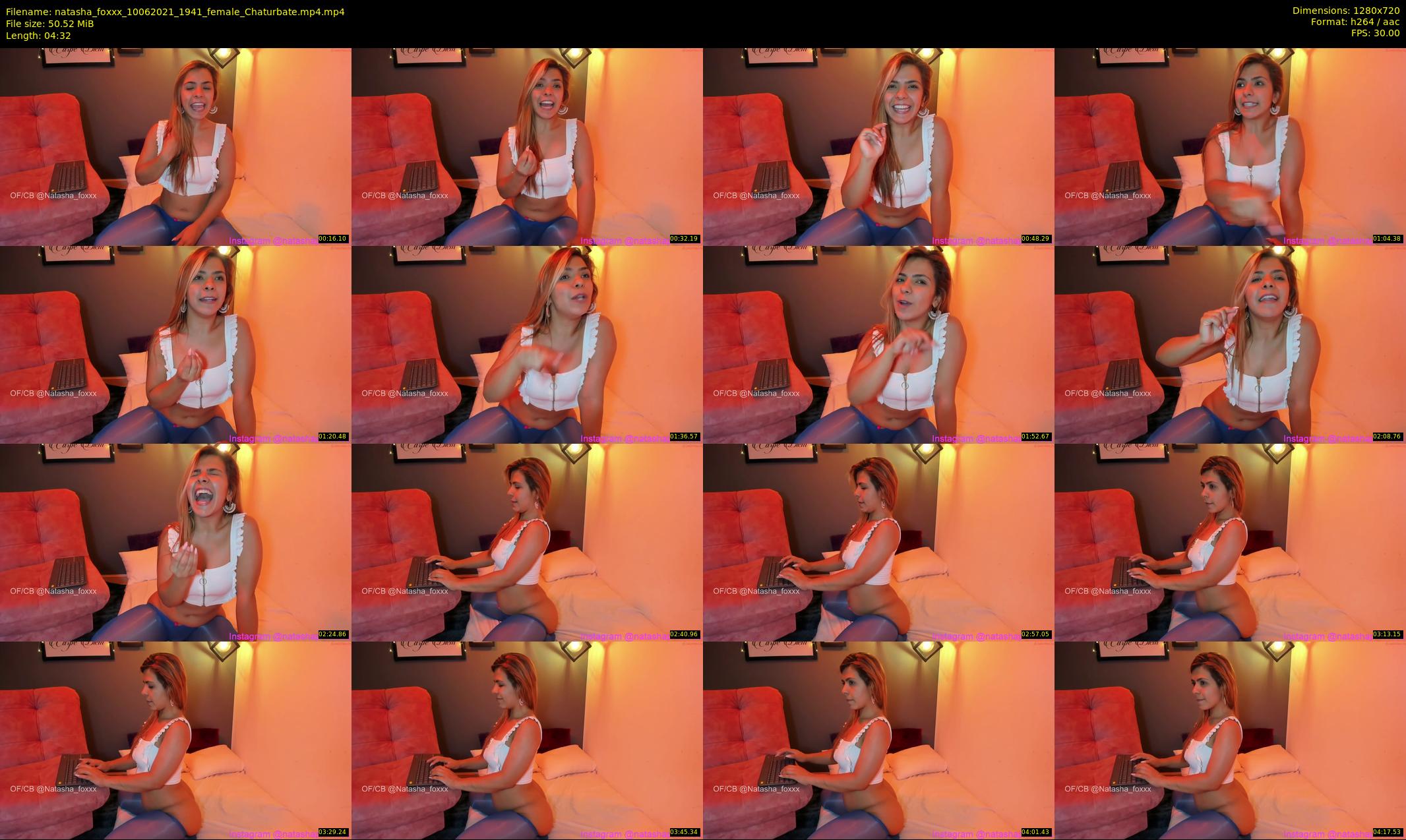 natasha_foxxx — 5 minute Chaturbate female cam show recording, 720p, Jun 10, 2021