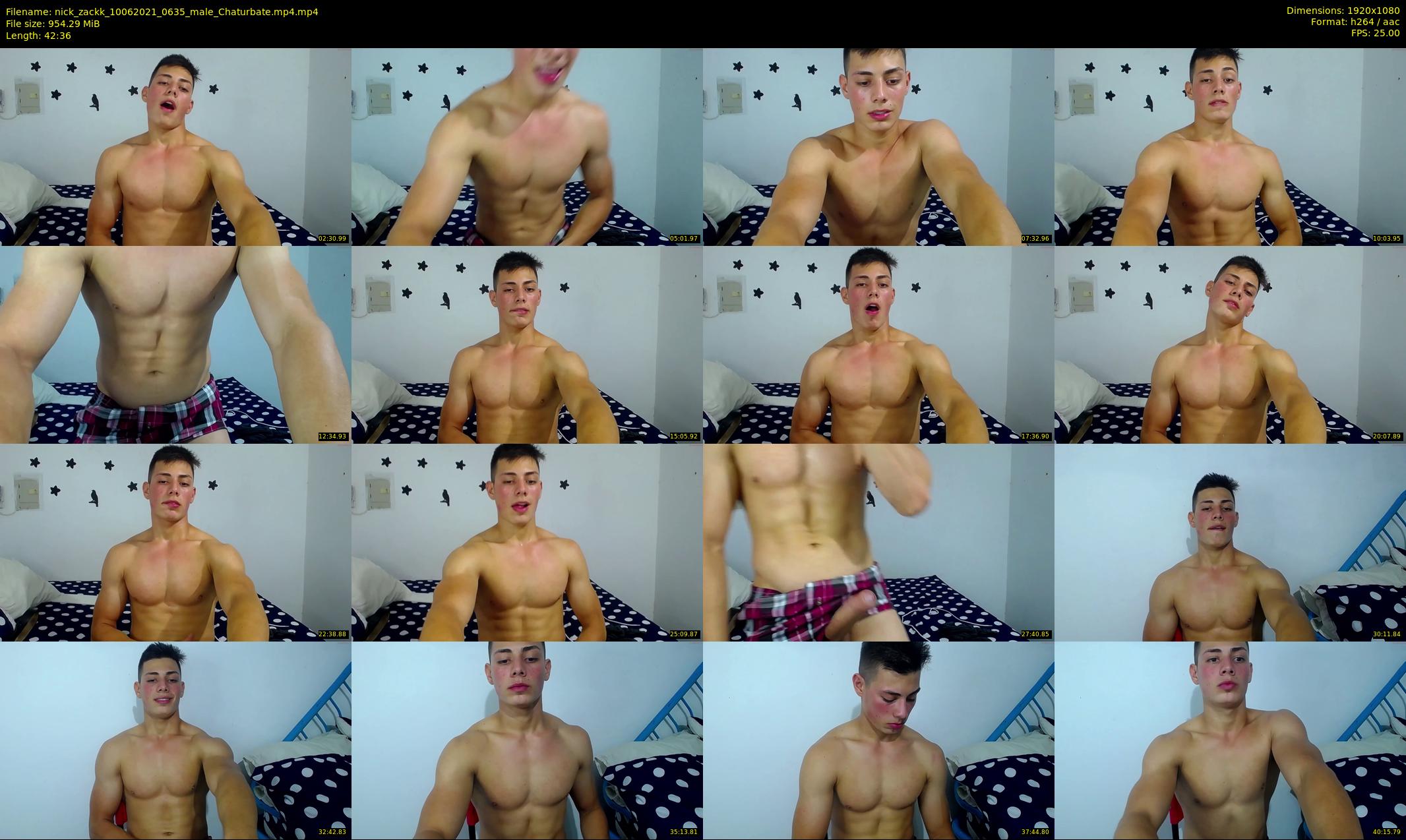 nick_zackk — 43 minute Chaturbate male cam show recording, 1080p, Jun 10, 2021