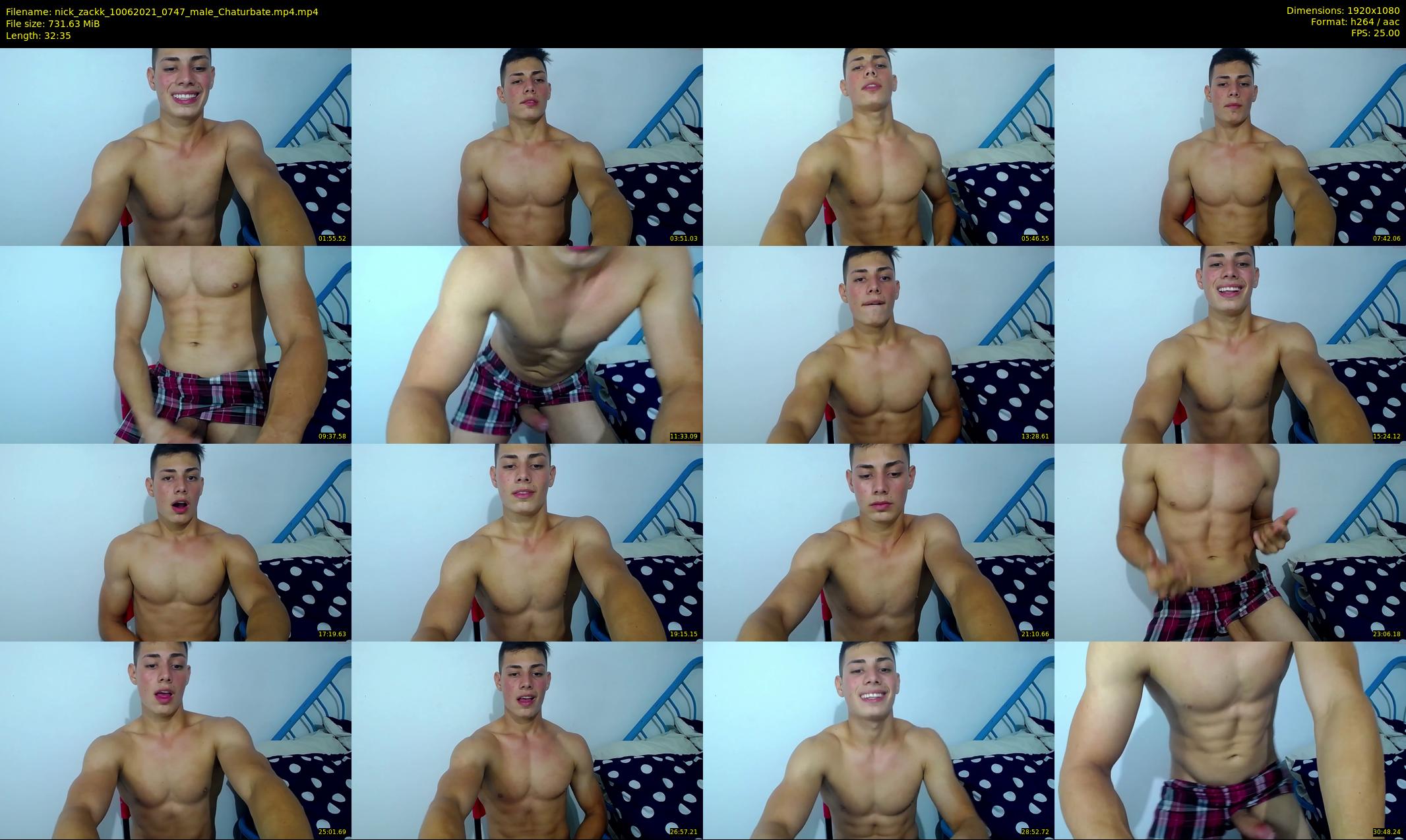 nick_zackk — 33 minute Chaturbate male cam show recording, 1080p, Jun 10, 2021