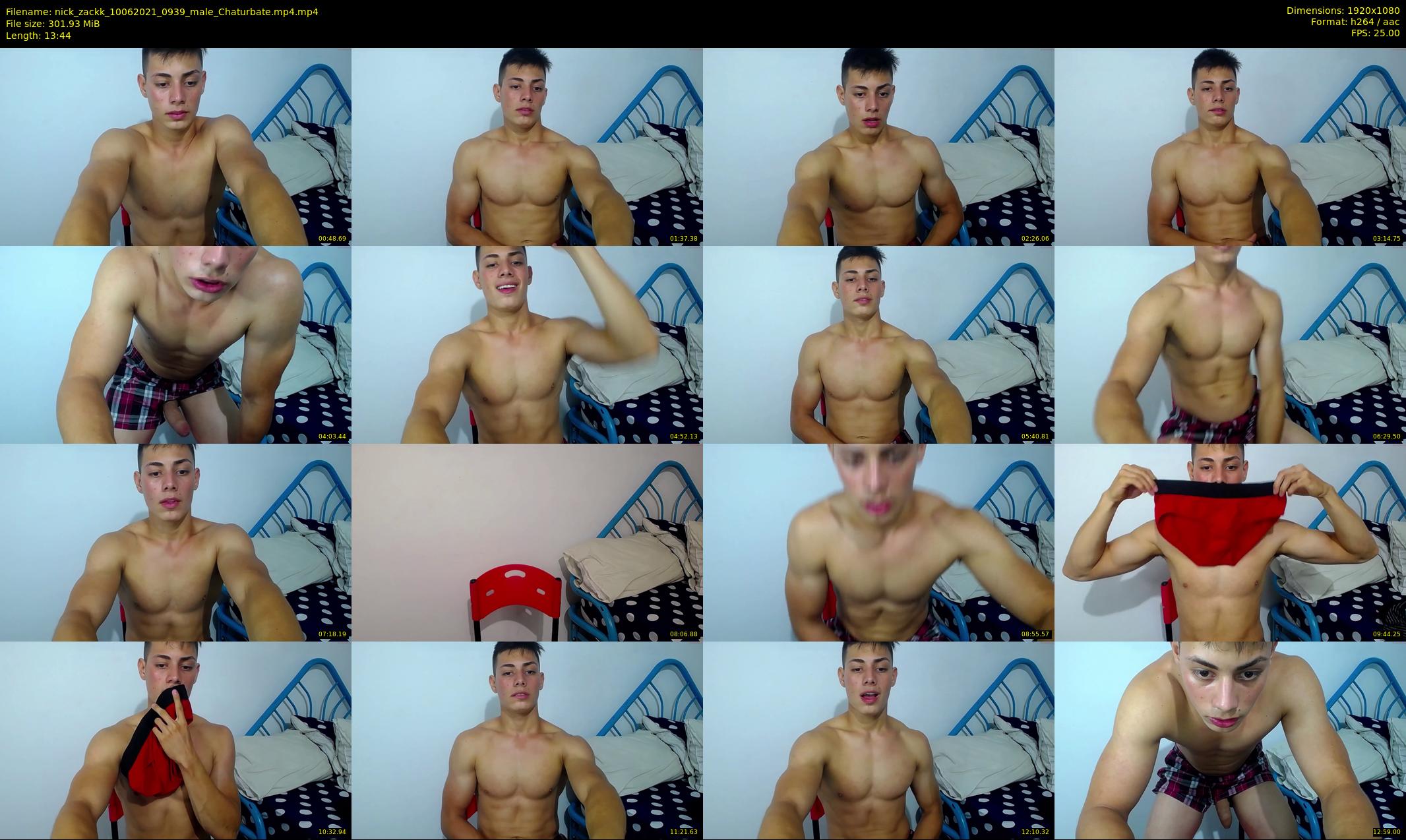 nick_zackk — 14 minute Chaturbate male cam show recording, 1080p, Jun 10, 2021